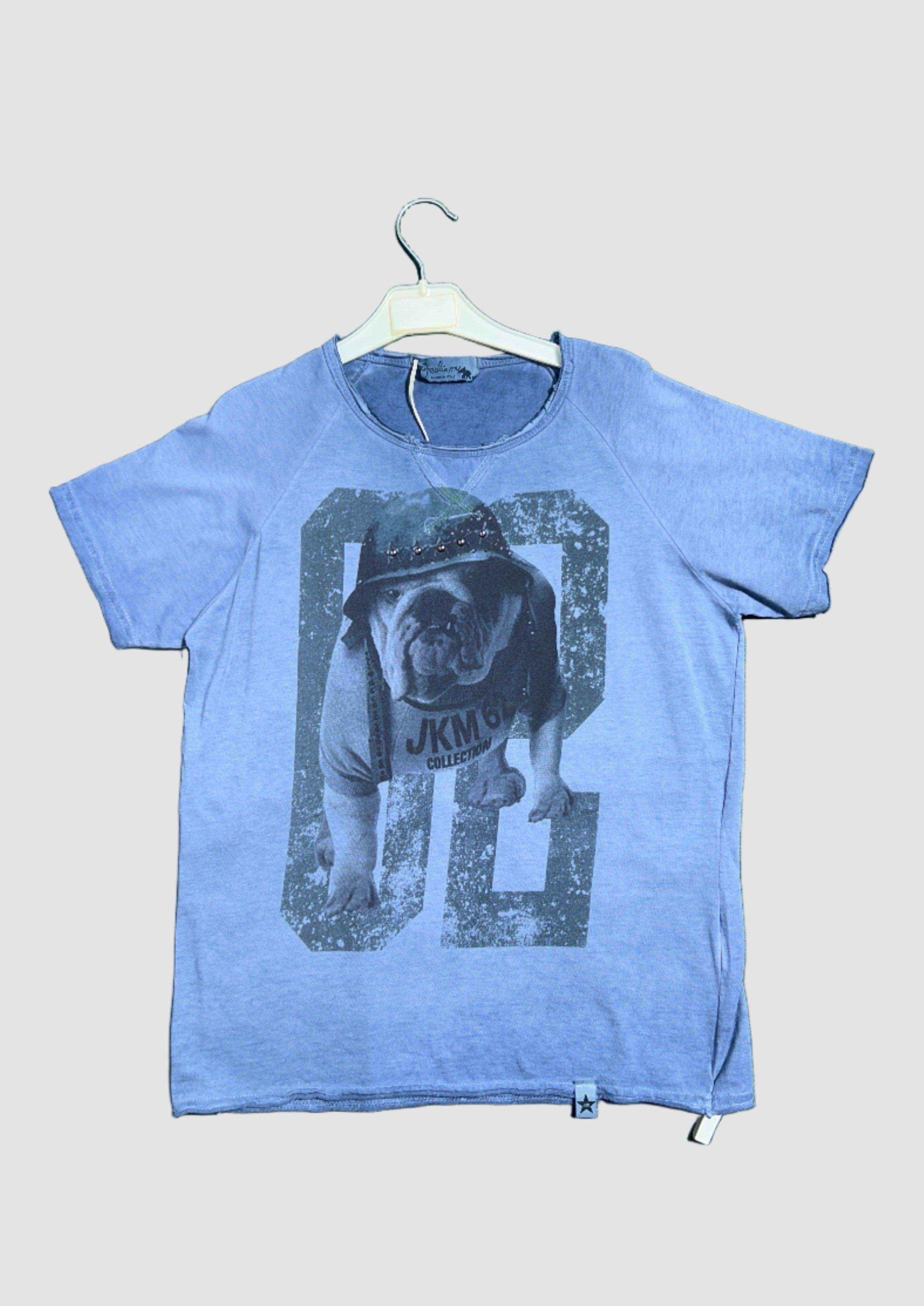 JECLIEM BLU-12Y GIRLS RN T-SHIRT