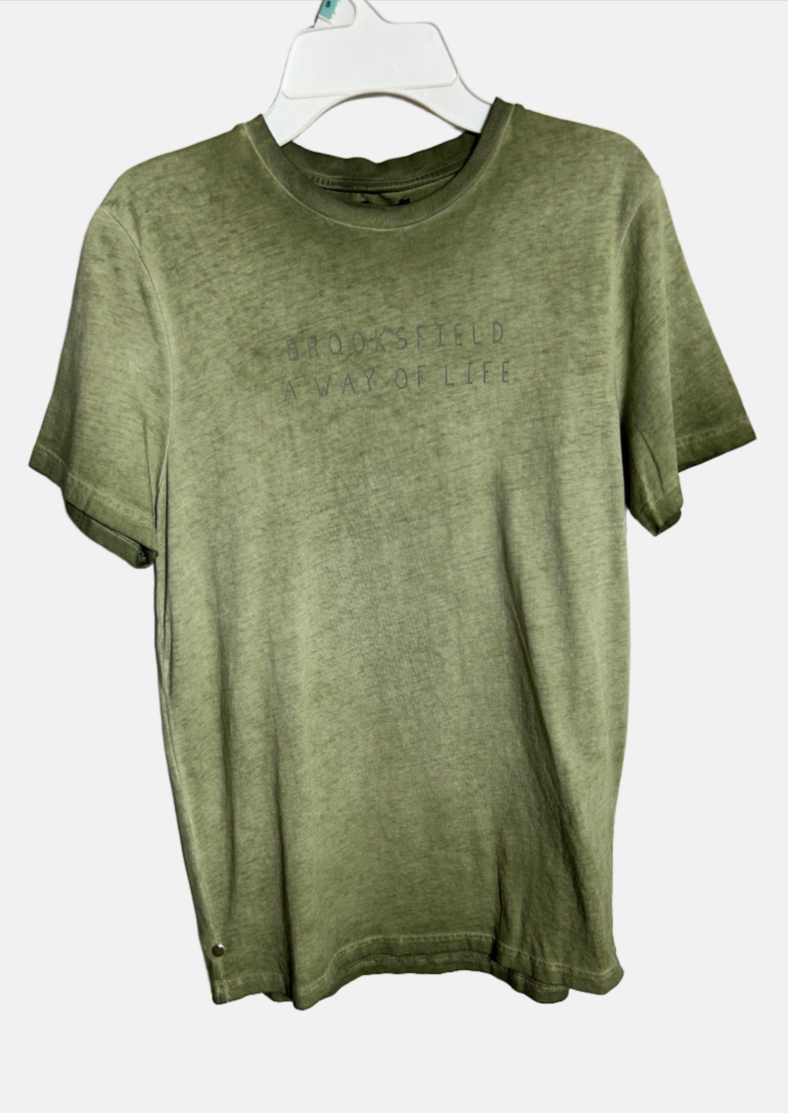 BROOKSFIELD GREEN BOY T-SHIRT RN SS