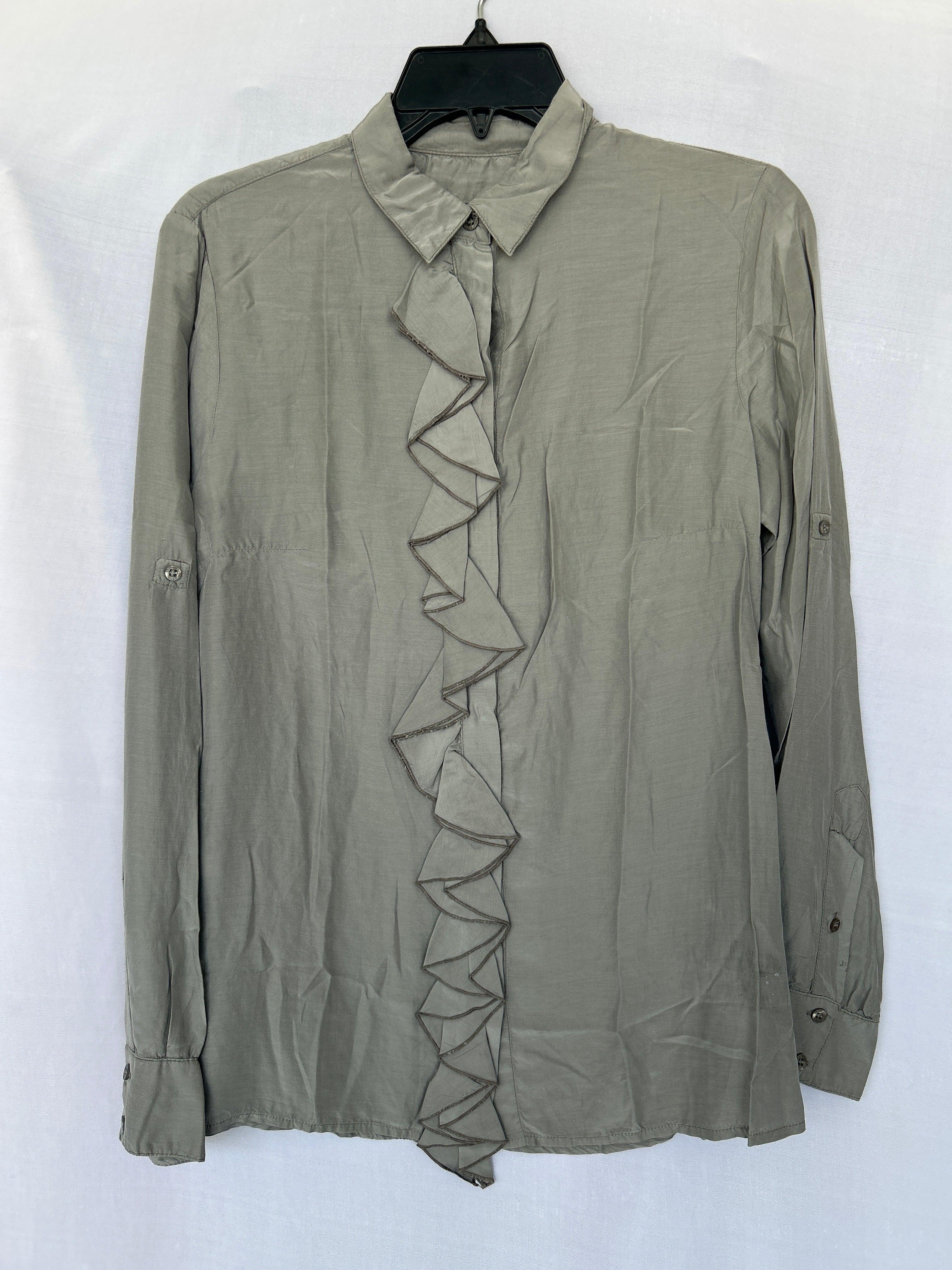 Trussardi Women Long Sleeve Shirt Grey Col-16 564360