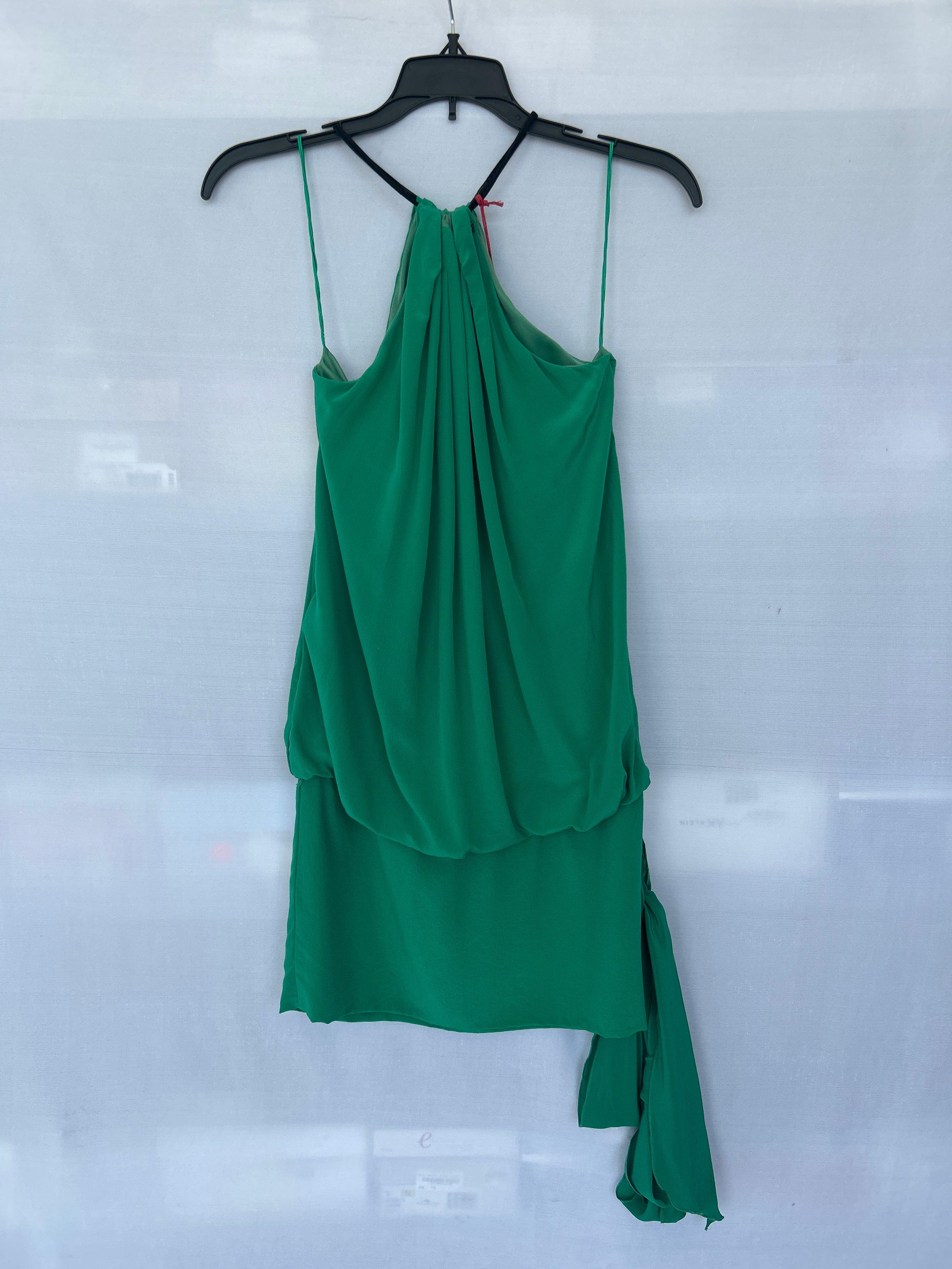 Green Col-78 561017 Trussardi Women Sleeveless Dress