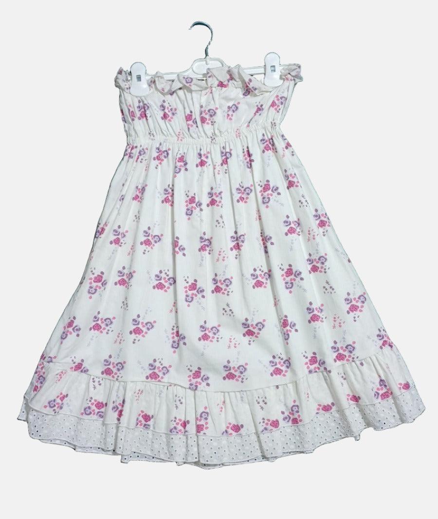 فستان كريستينايفي أبيض للبنات 12 سنة AB400206