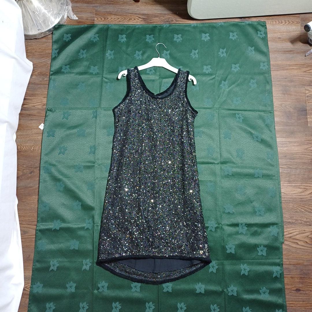 فستان PINKO BLACK-XL للفتيات بدون أكمام 01564