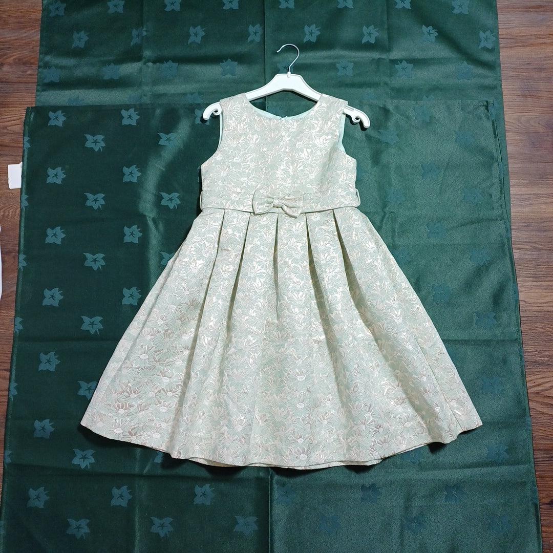 فستان راشيل رايلي أخضر للبنات 7 سنوات RR0095