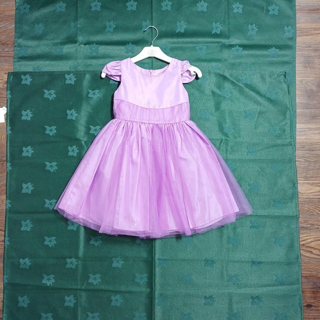 Goose Girls Short Sleeve Dress G4 Purple G19Y60119