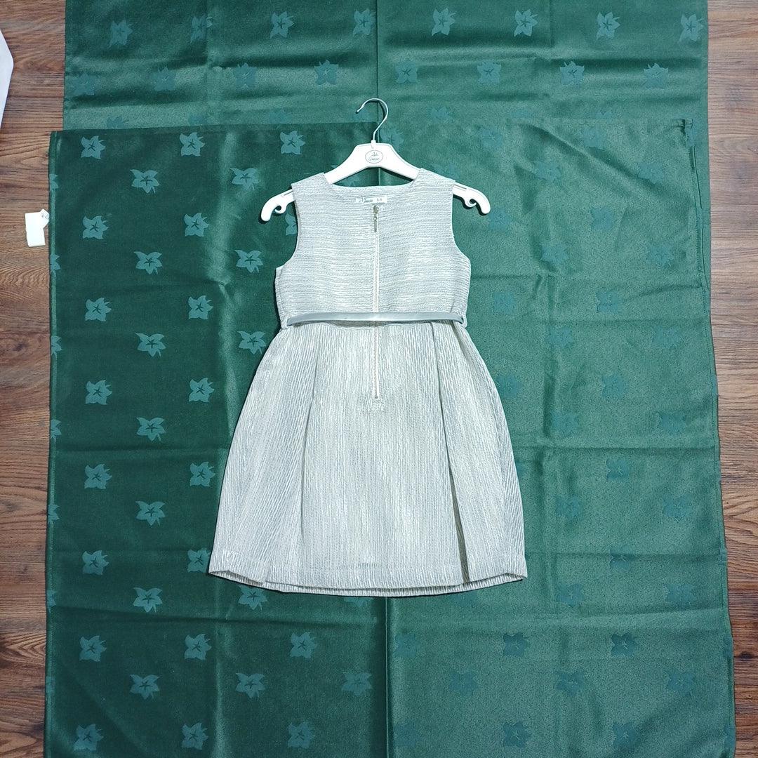 Goose Girls Sleeveless Dress G4 Grey G19K60208