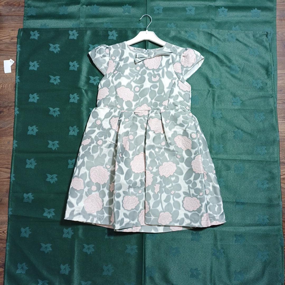 Goose Girl Short Sleeve Dress G4 Grey G19K60202