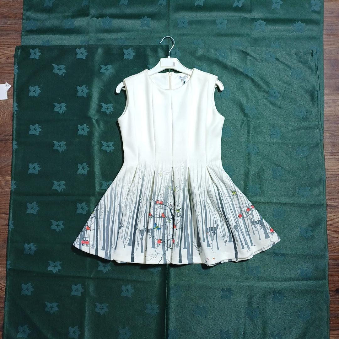 بيكولا لودو فستان بناتي أبيض PICCO 0003