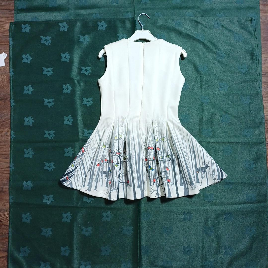 بيكولا لودو فستان بناتي أبيض PICCO 0003