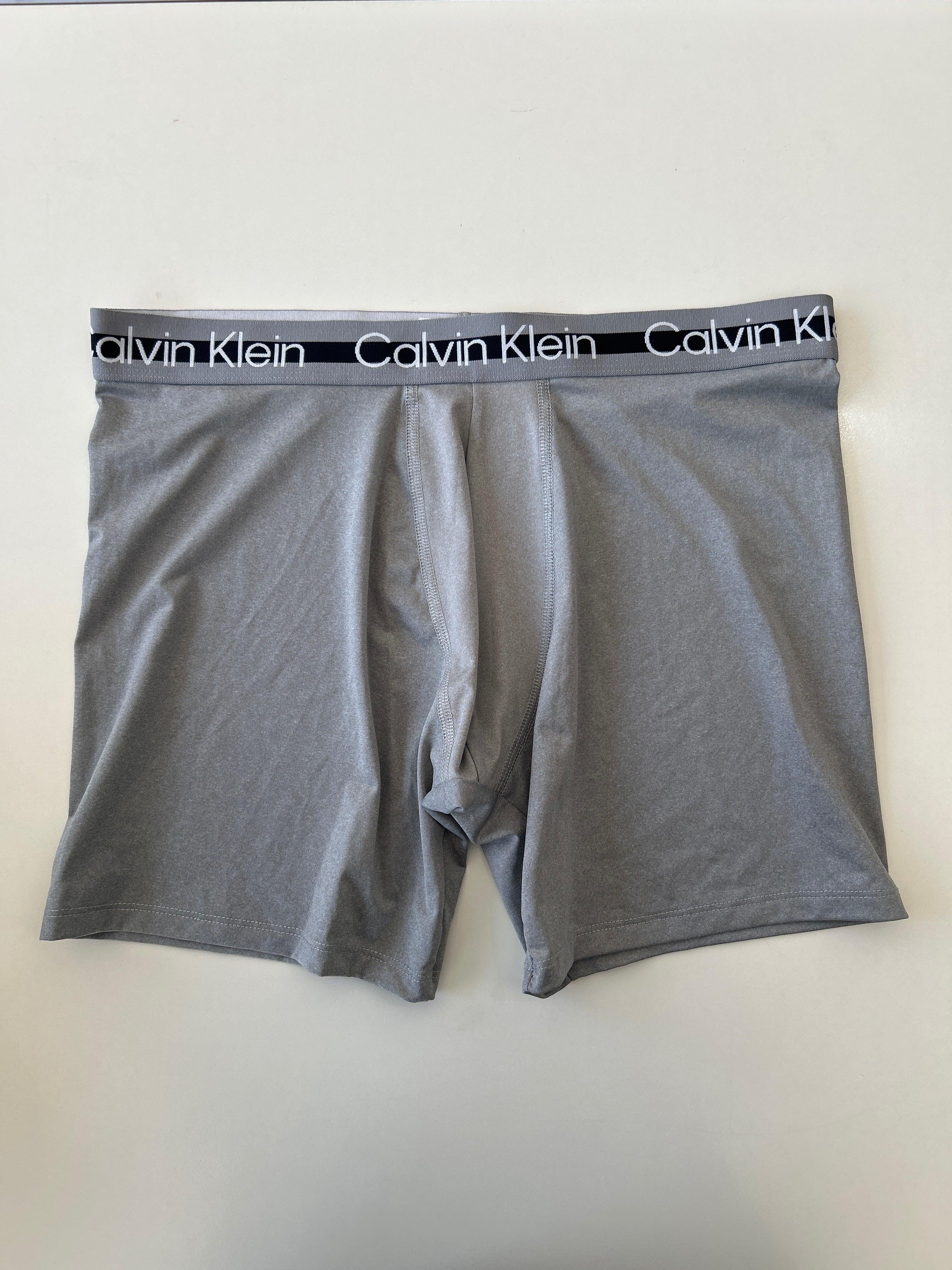 L Grey 19 Calvin Klein Men Stretch Boxer Brief 1 Piece