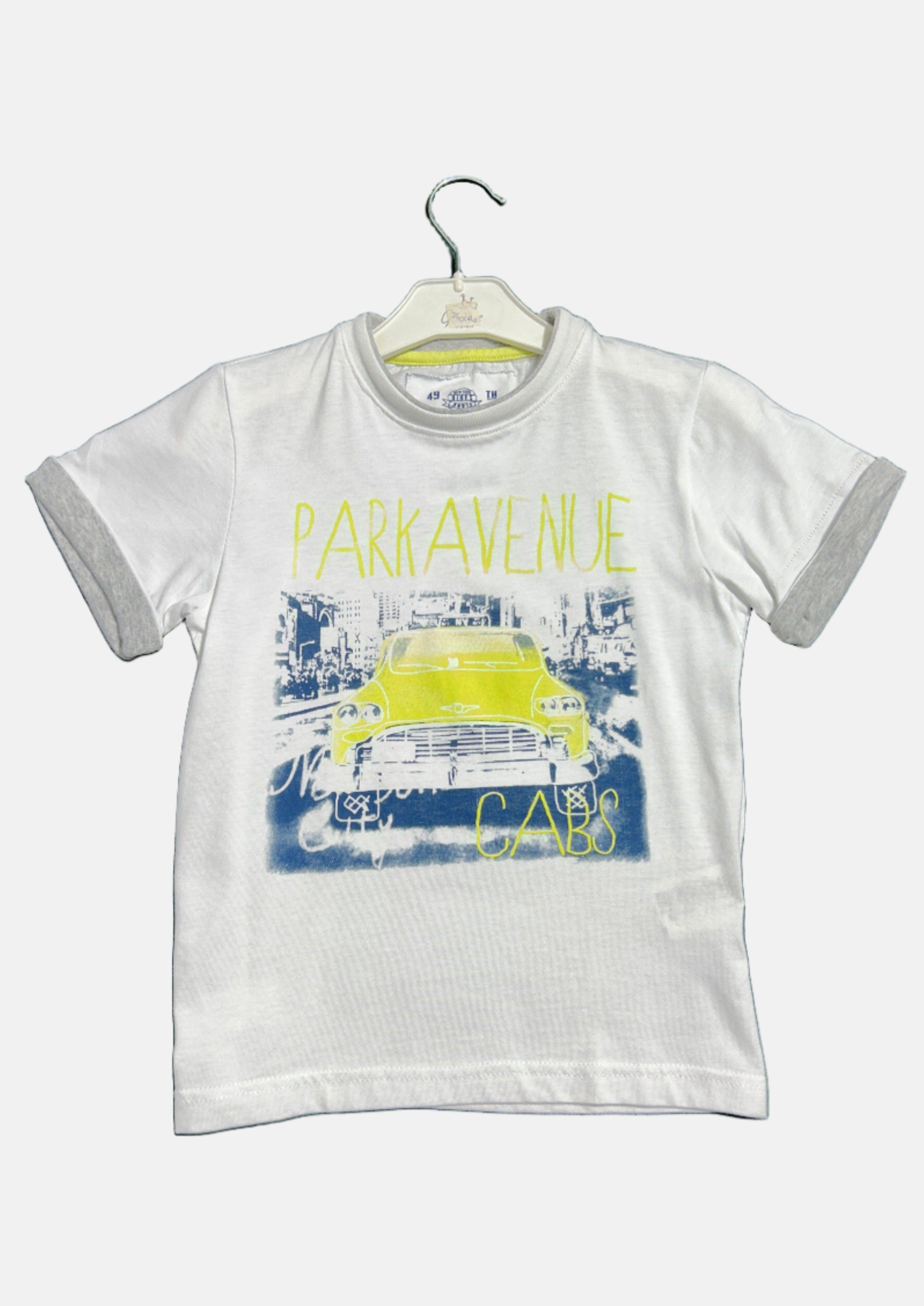 تي شيرت PIXEL WHITE BOY RN SS H116