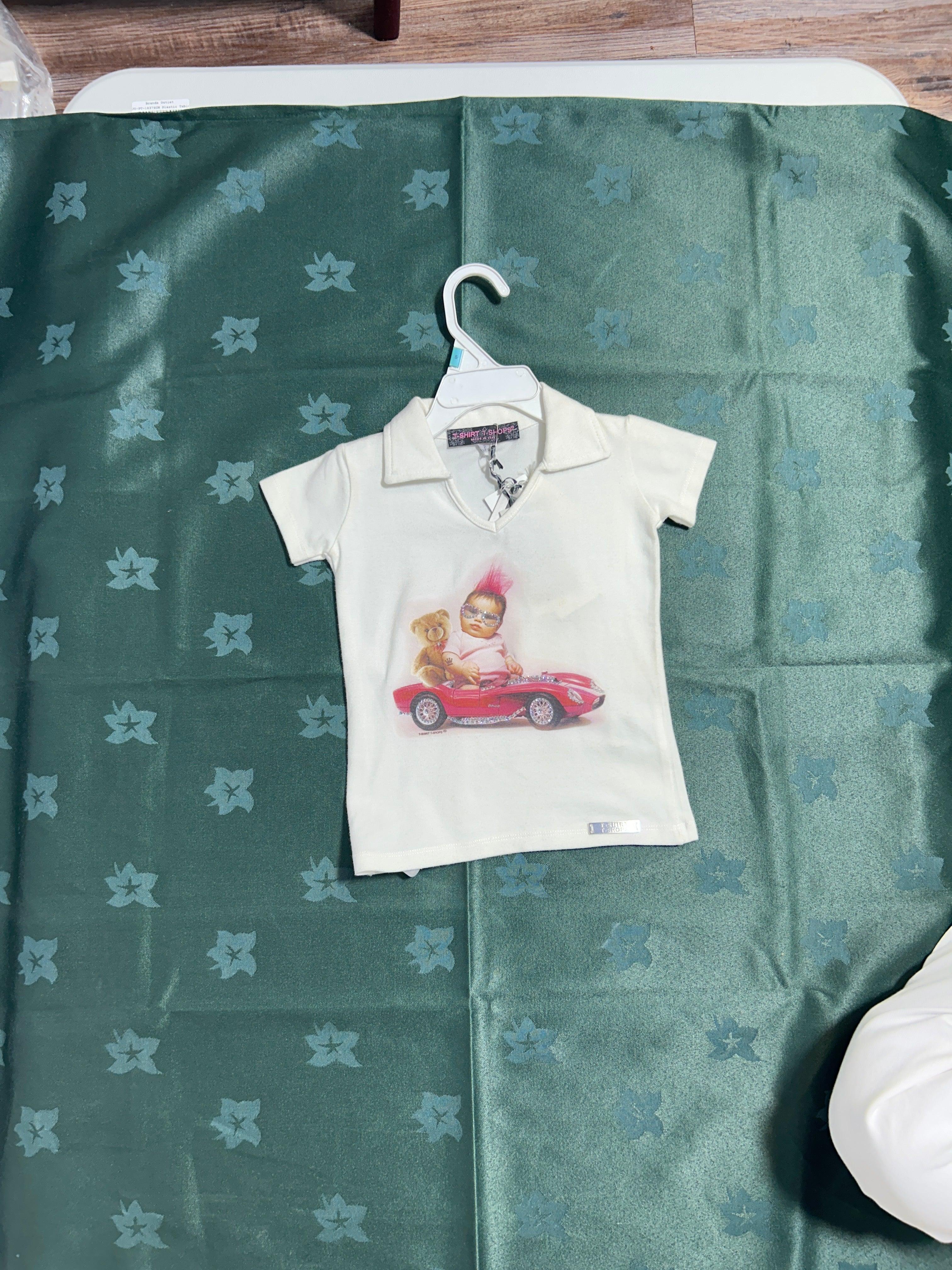 T-SHIRT T-SHOPS WHT-2Y F.2AEST GIRL T-SHIRT