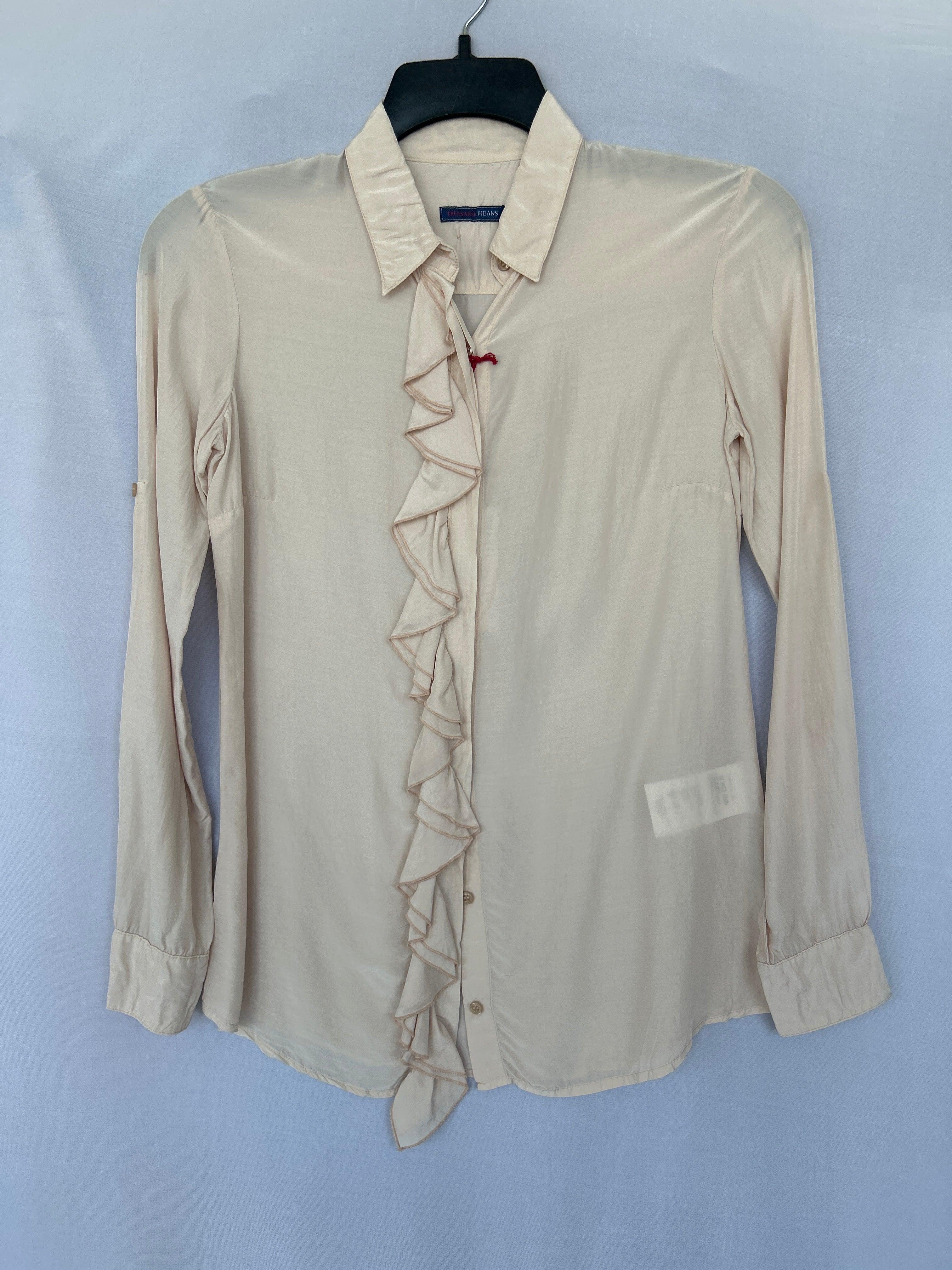 XS-Pink Col-03 564360 Trussardi Women Long Sleeve Shirt