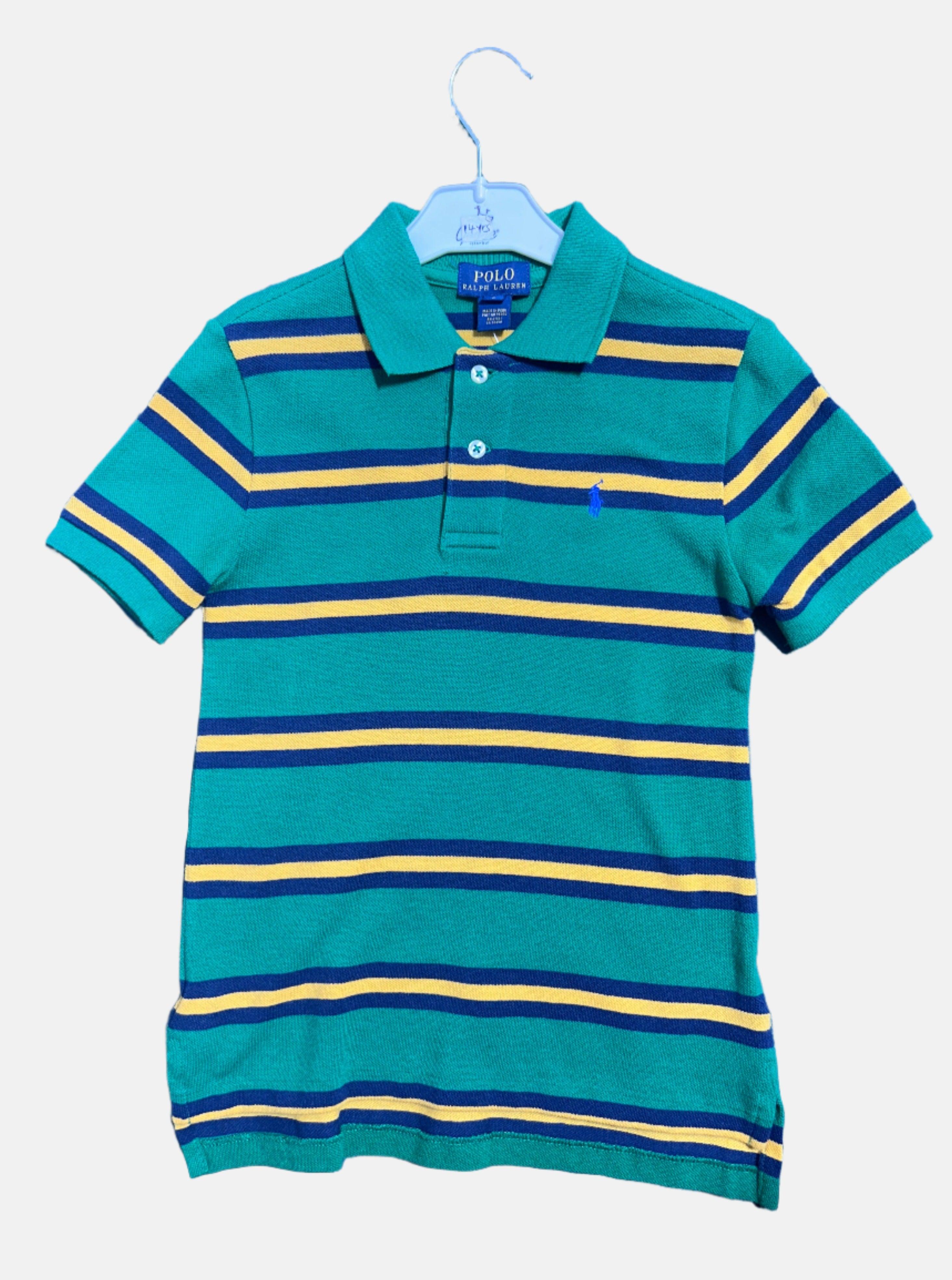 RALPH LAUREN GREN-6Y BOY POLO T-SHIRT SS