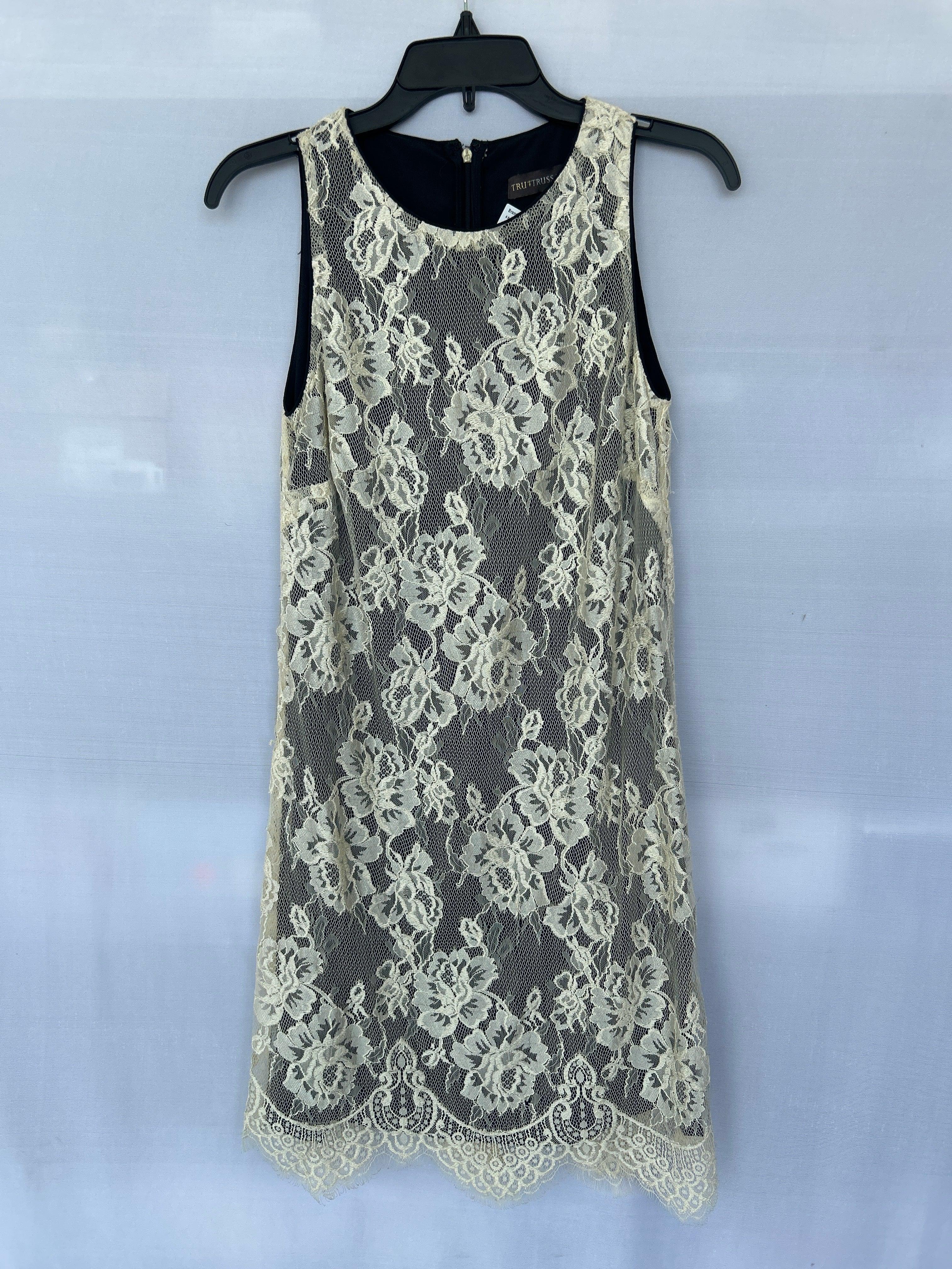 40-White Black 661260 Trussardi Women Sleeveless Dress