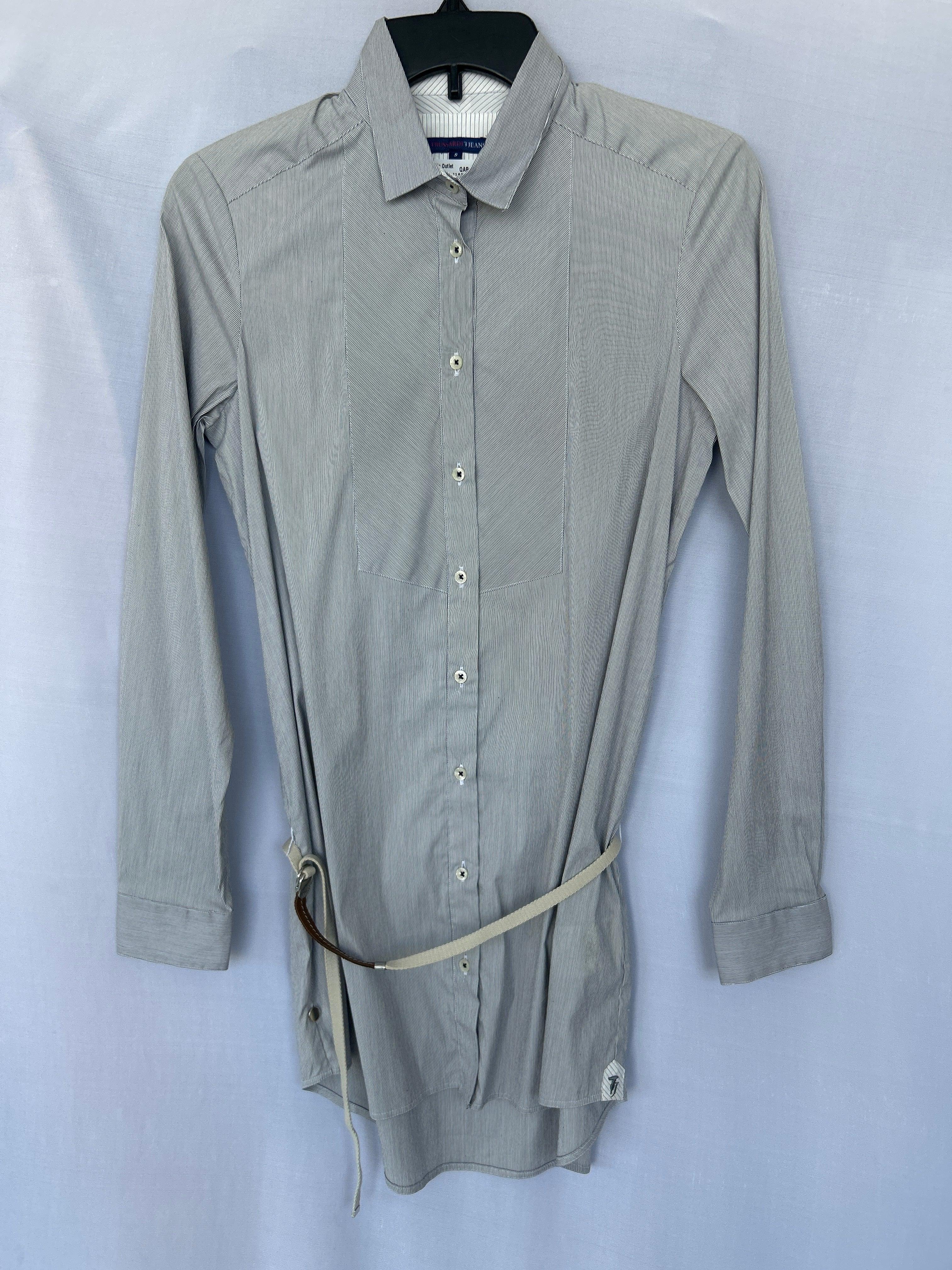 Col-02 564103 Trussardi Women Long Length Long Sleeve Shirt