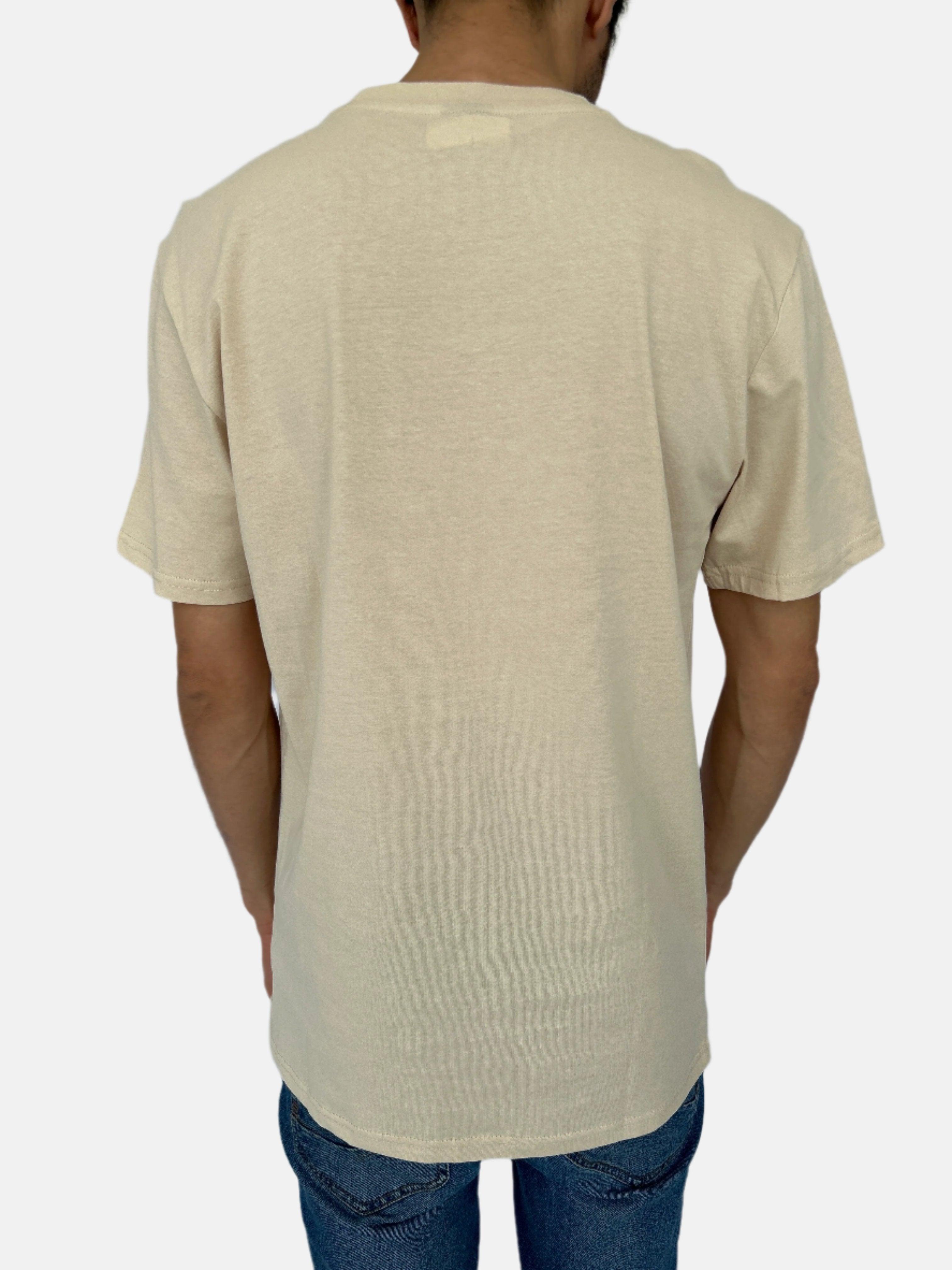 BOSS Cream Roundneck T-shirt