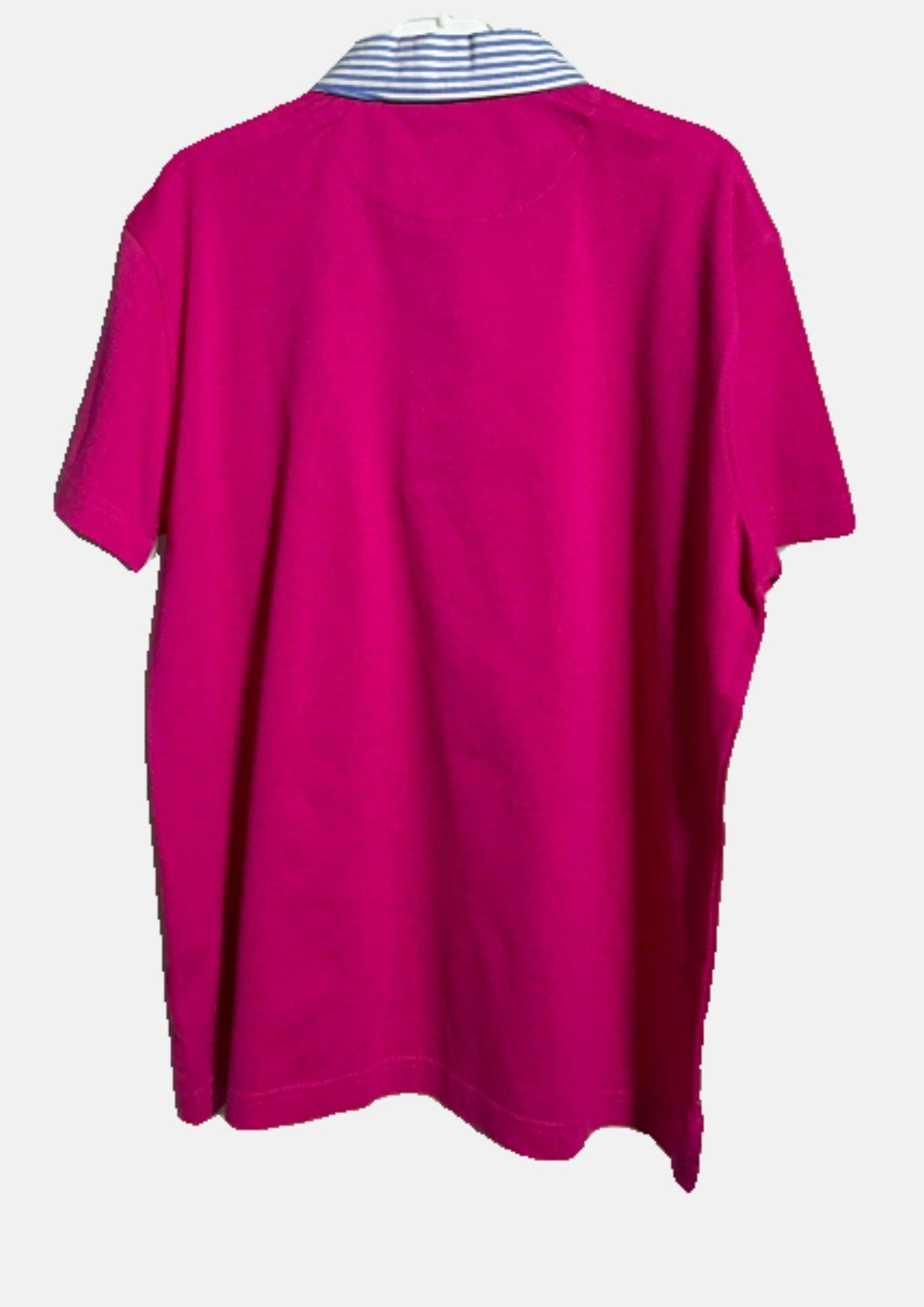 تي شيرت بولو للأولاد من HARMONT&BLAINE باللون الوردي - XXL