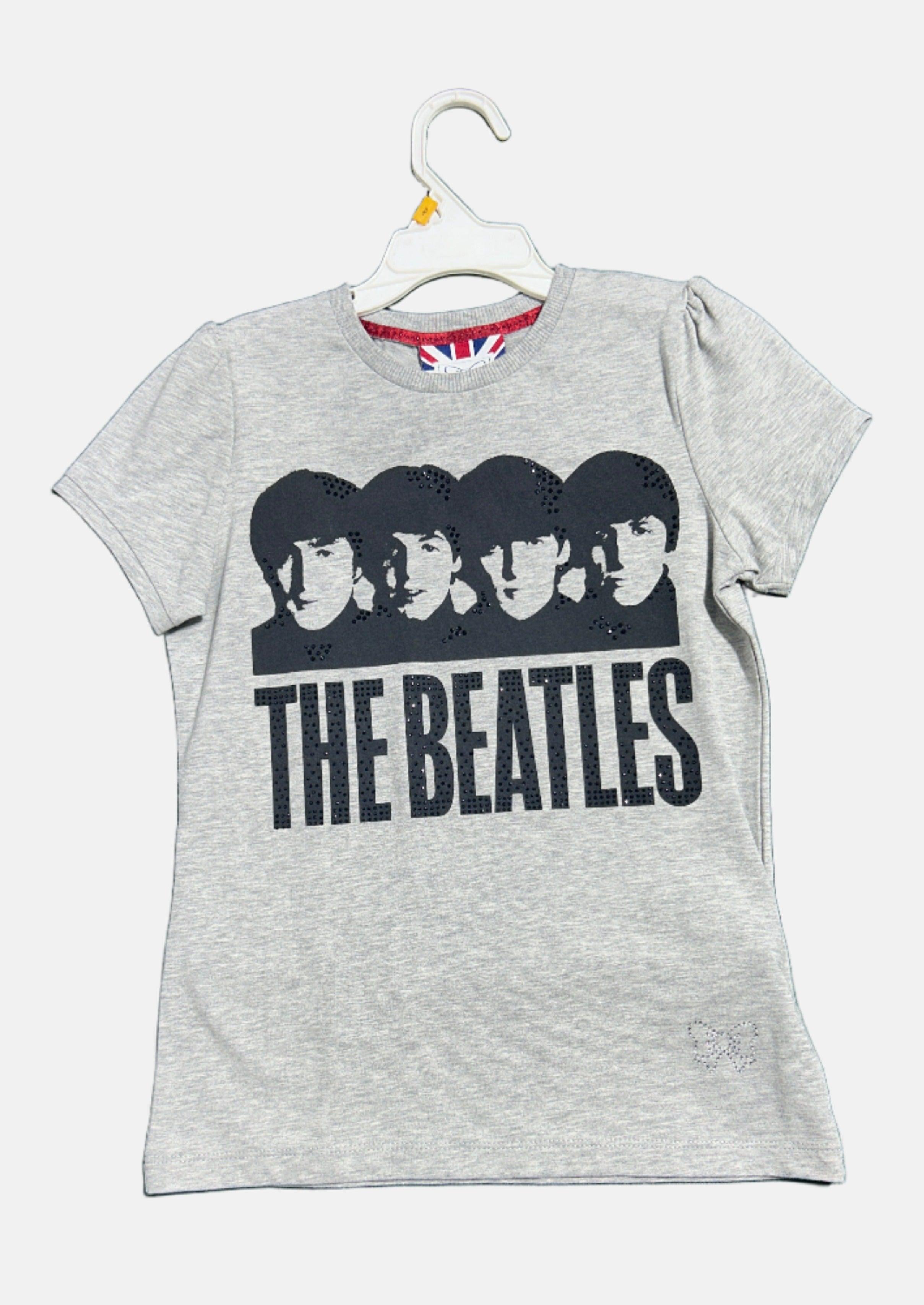 تي شيرت RN للفتيات من MINIFIX باللون الرمادي مقاس 12 سنة