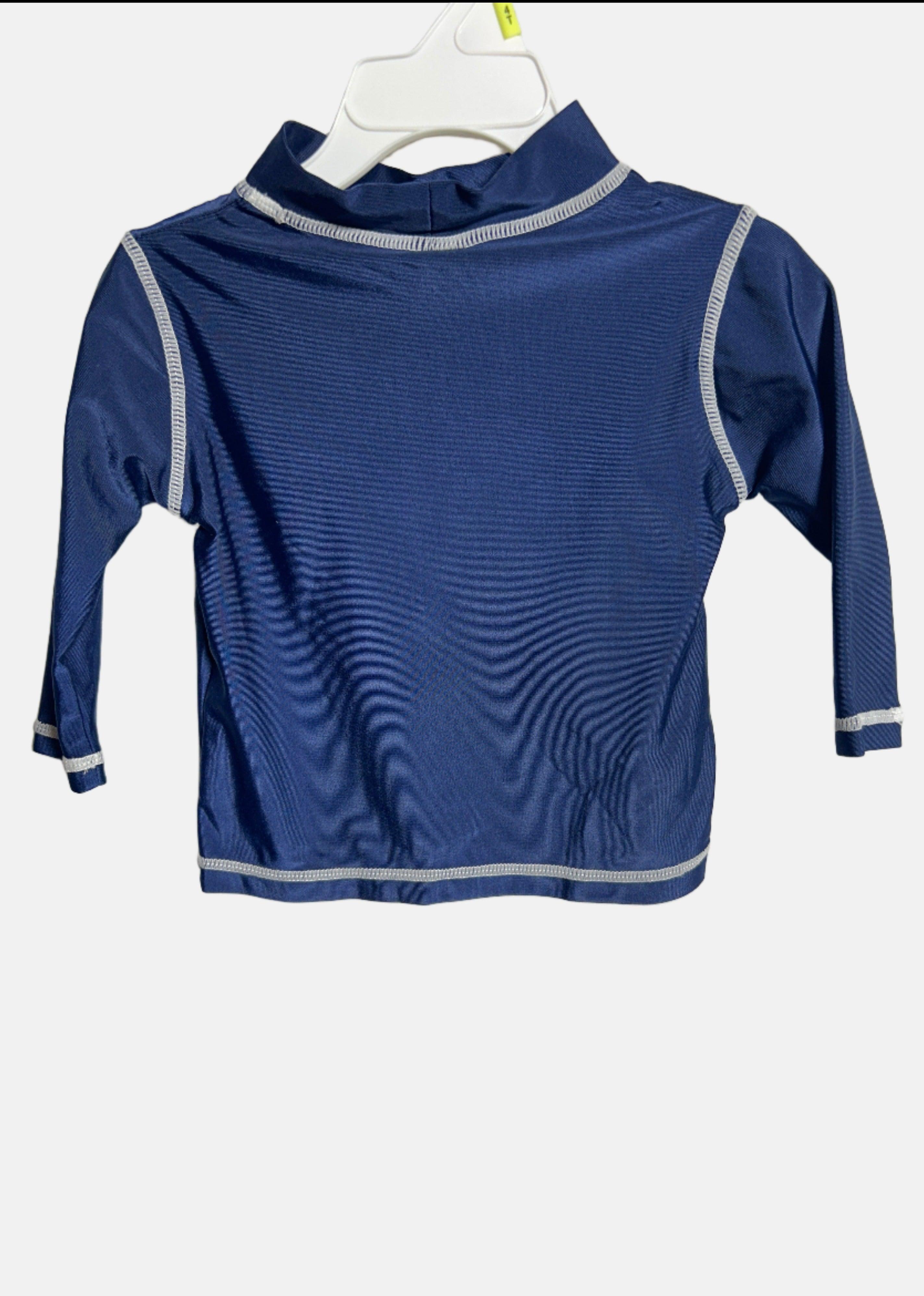 تي شيرت كارتر للأولاد مقاس 6-9 أشهر، أزرق داكن، مقاس كبير