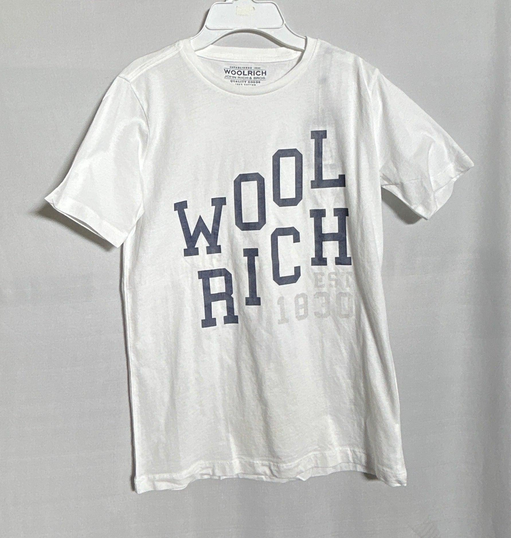 تي شيرت WOOLRICH BOYS SS WEKTEE1151 PJ05 أبيض-12