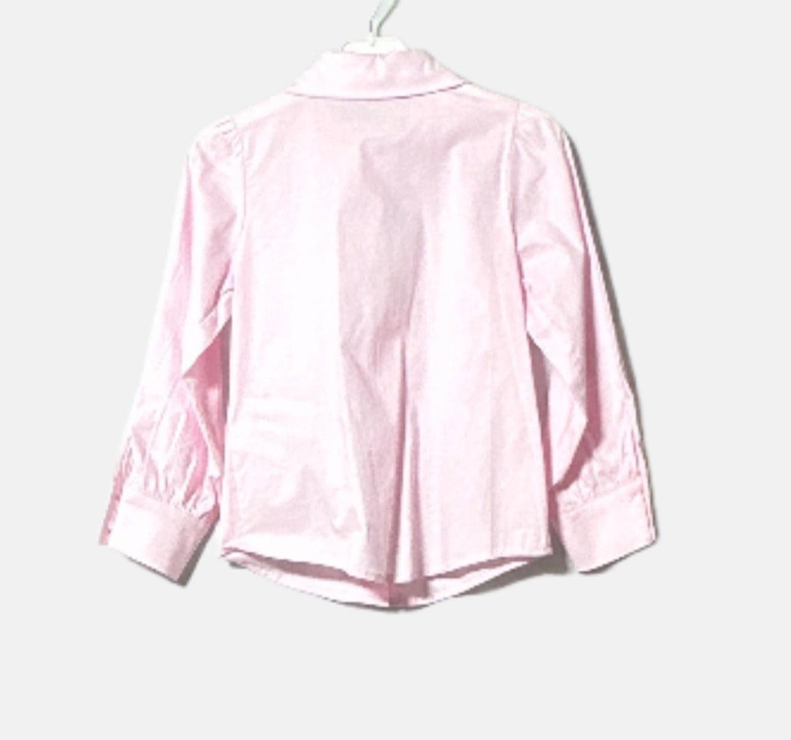 G19K50202 SHIRT BEBE YAKALI GOMLEK L/S Pembe