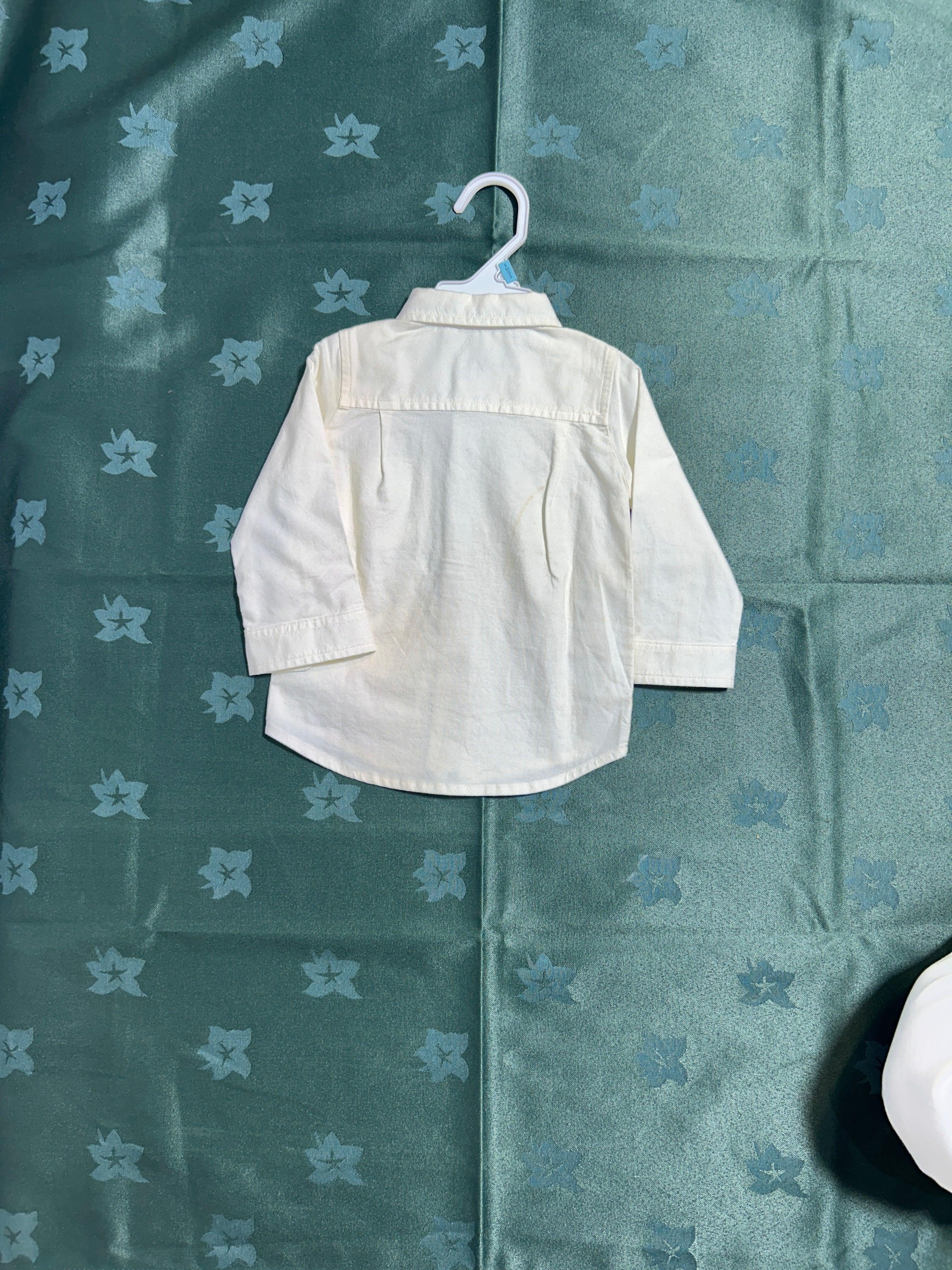 قميص صبيليا أبيض 9M للأولاد 62002A