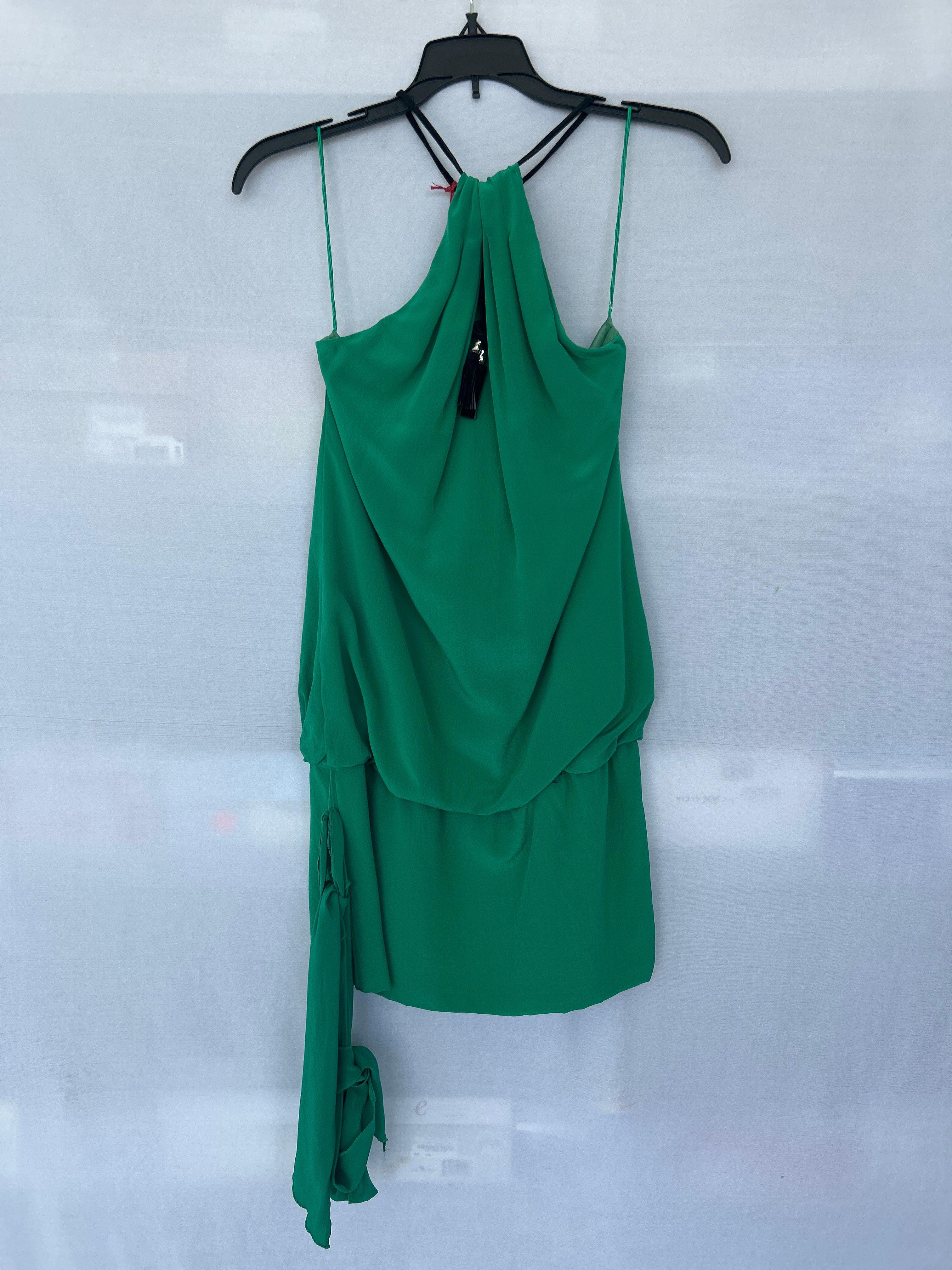 Green Col-78 561017 Trussardi Women Sleeveless Dress