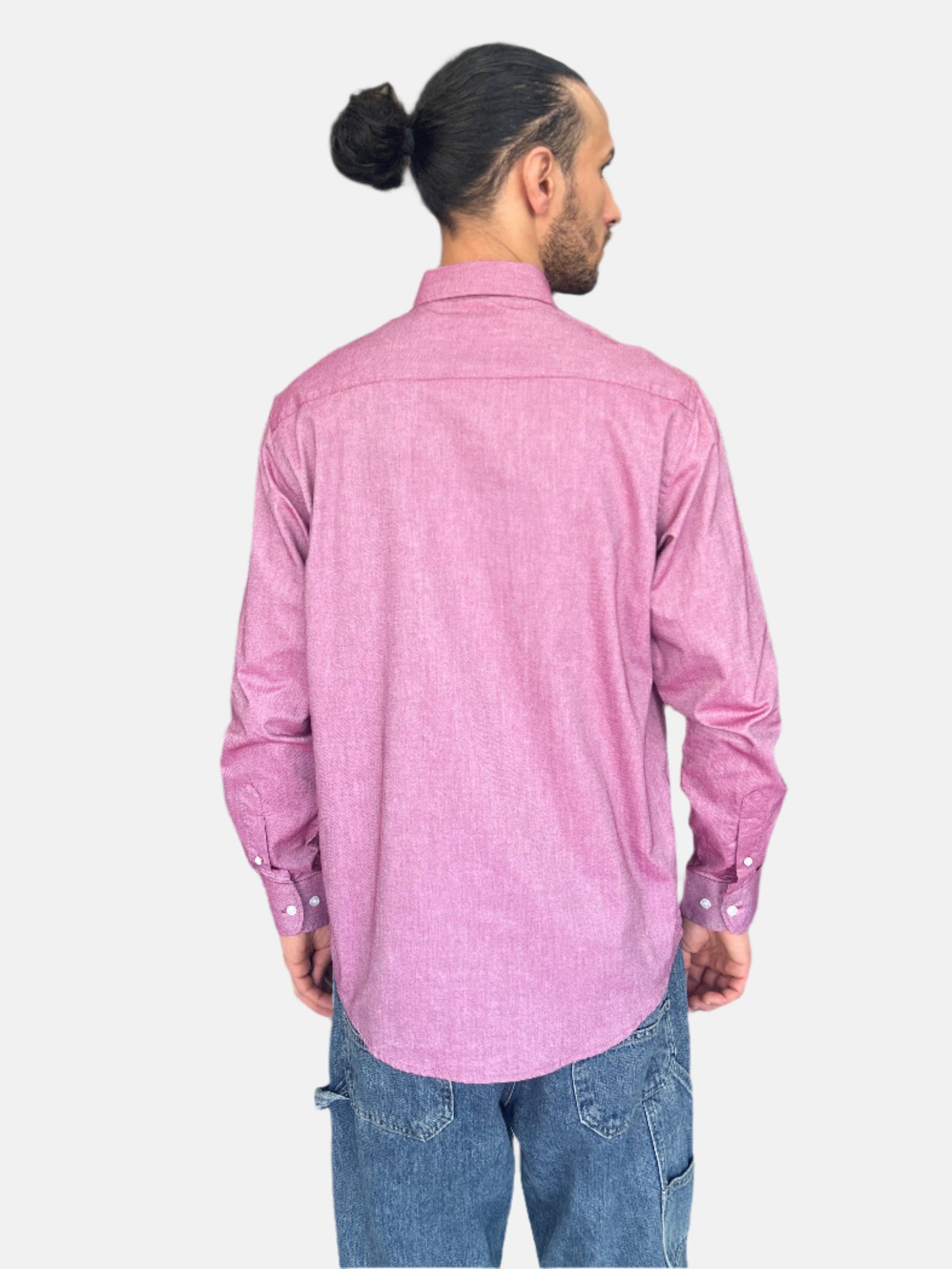 Ralph Lauren Men Slim Fit Shirt light peach solid 41381