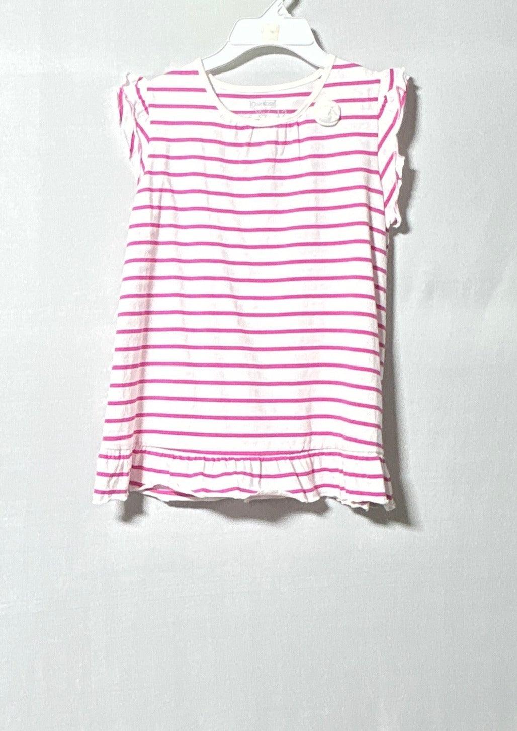 فستان أوشكوش للبنات أرجواني أبيض 473A816 12