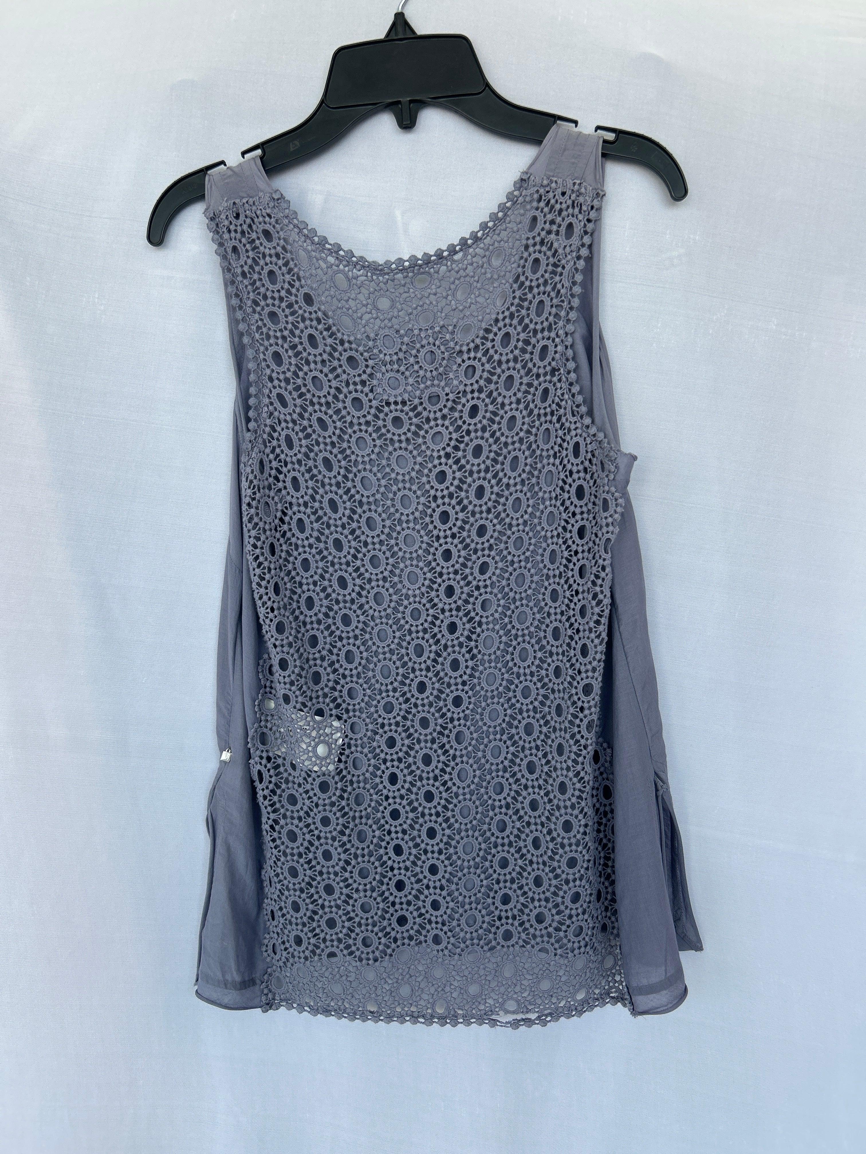 S-Blue Col-47 564559 Trussardi Women Sleeveless Top