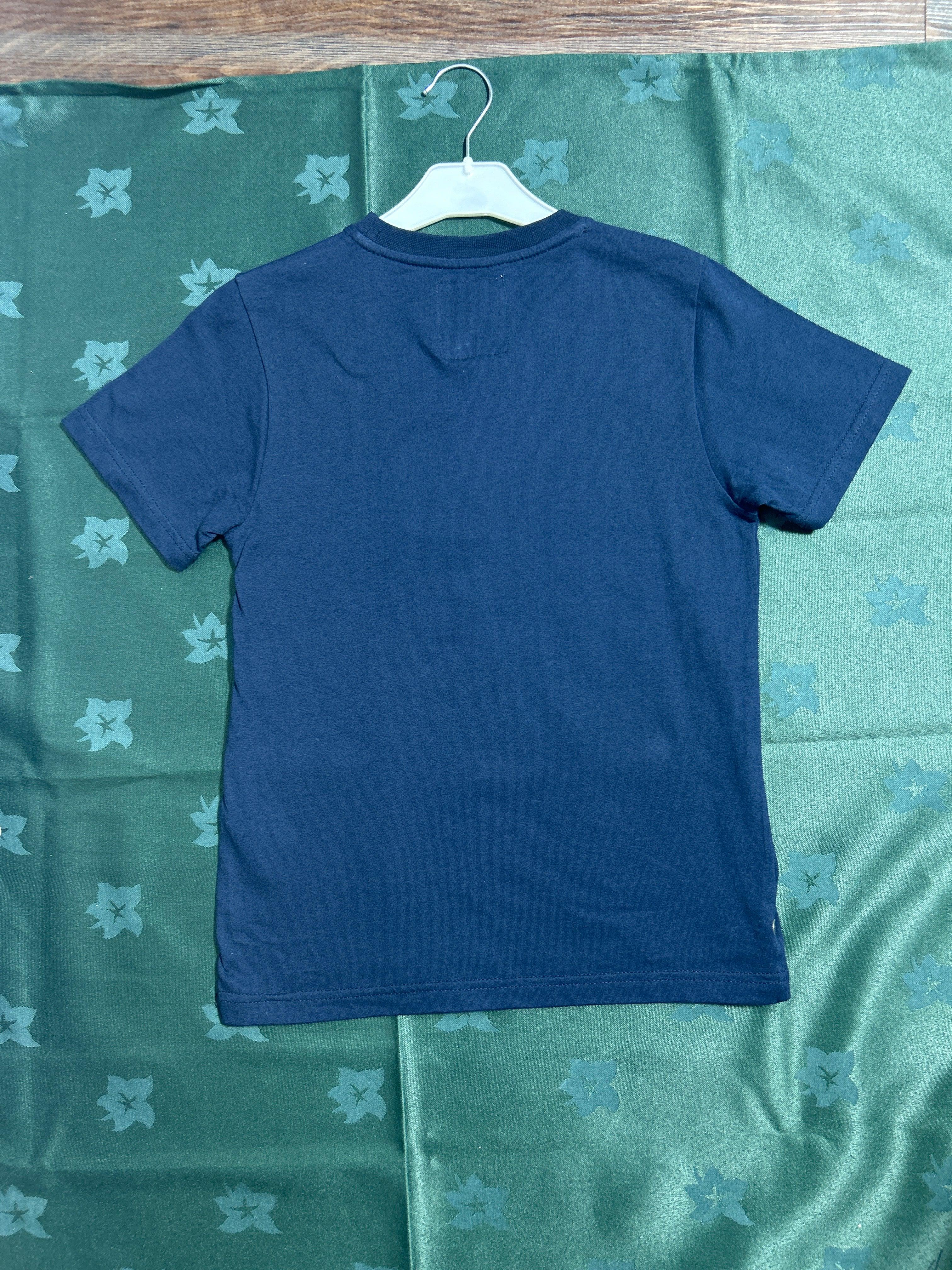 PIXEL NAVY BOY T-SHIRT RN SS H152 H162 H128 H140