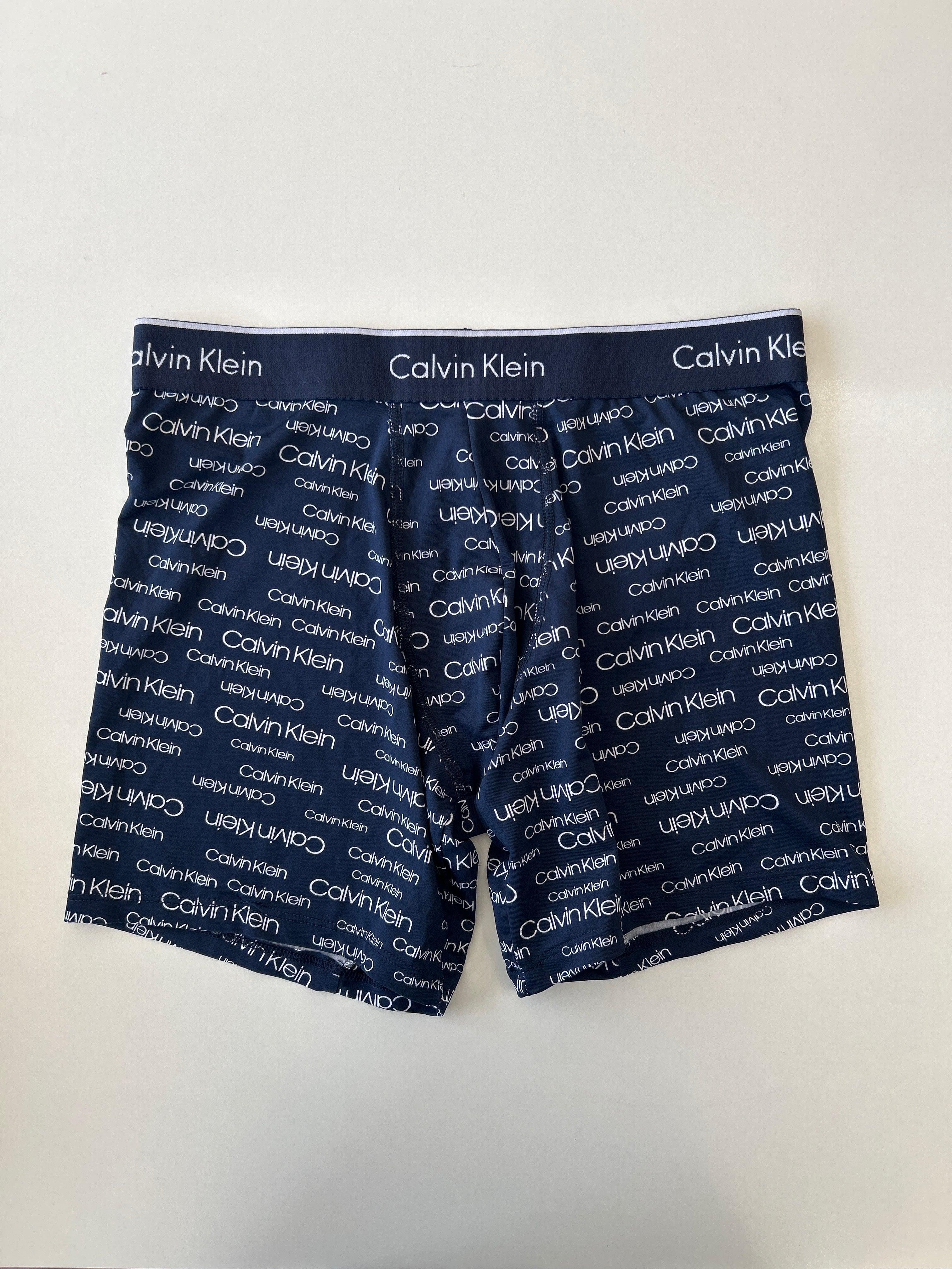 M Navy Blue 22 Calvin Klein Men Stretch Boxer Brief 1 Piece