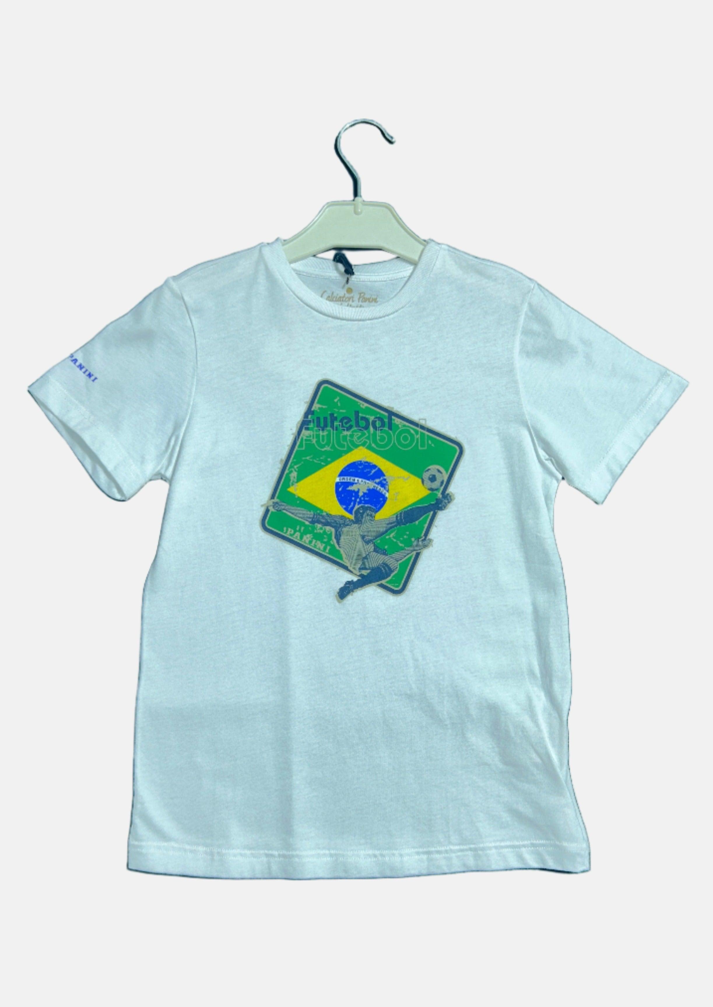 PANINI WHITE BOY T-SHIRT RN SS TE591213