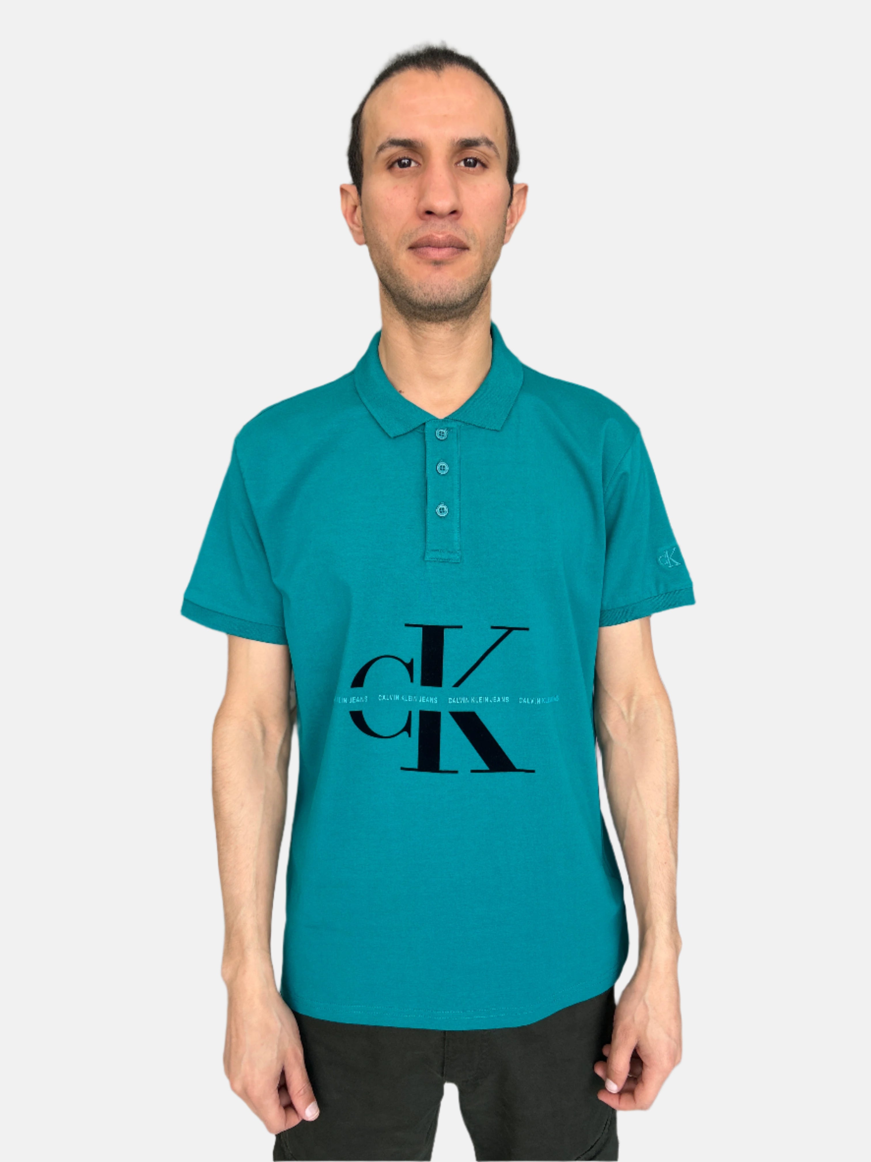 Calvin Klein Polo T-Shirt Dark Green 2526