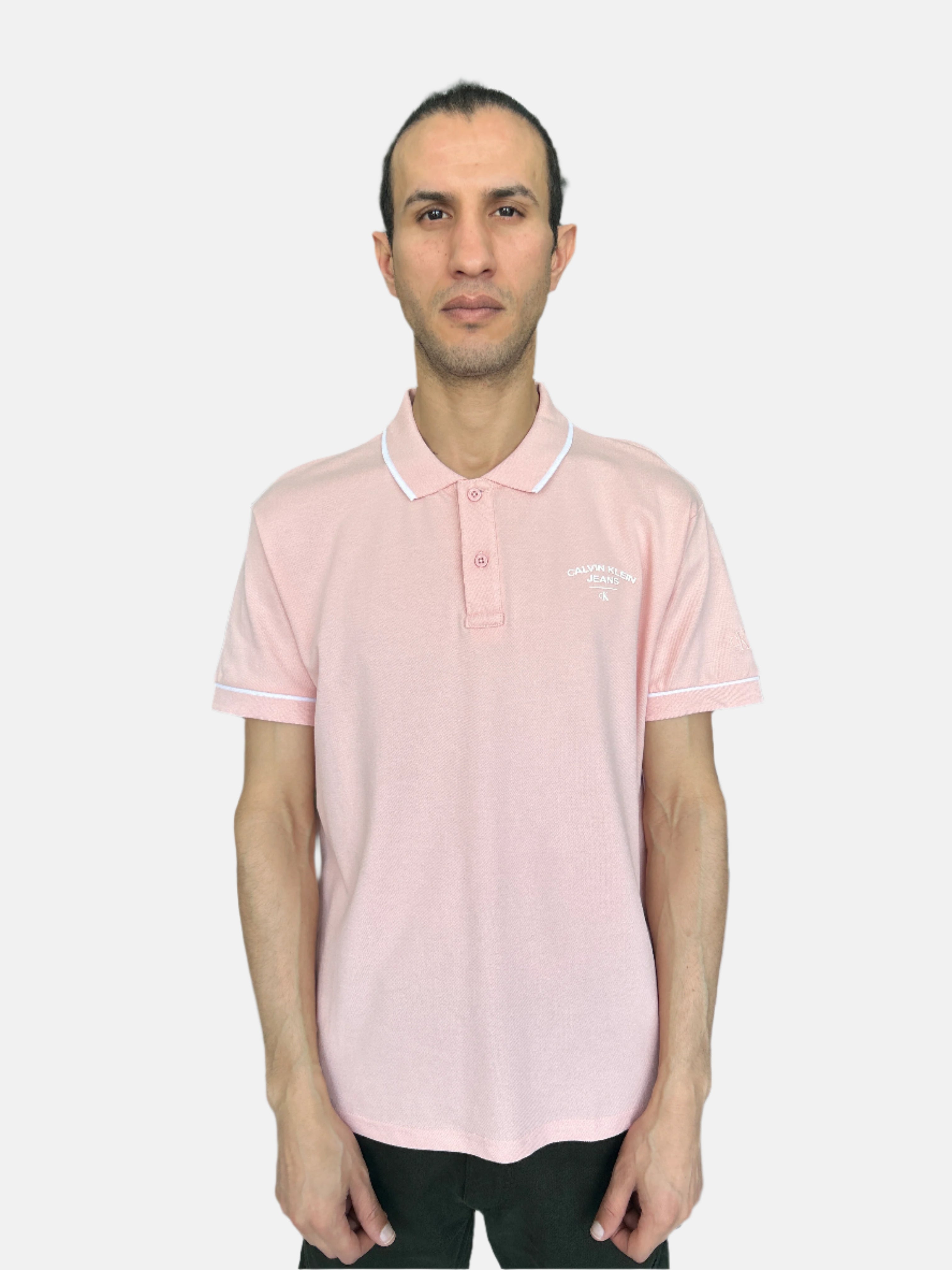 Calvin Klein Polo T-Shirt Pink 2526