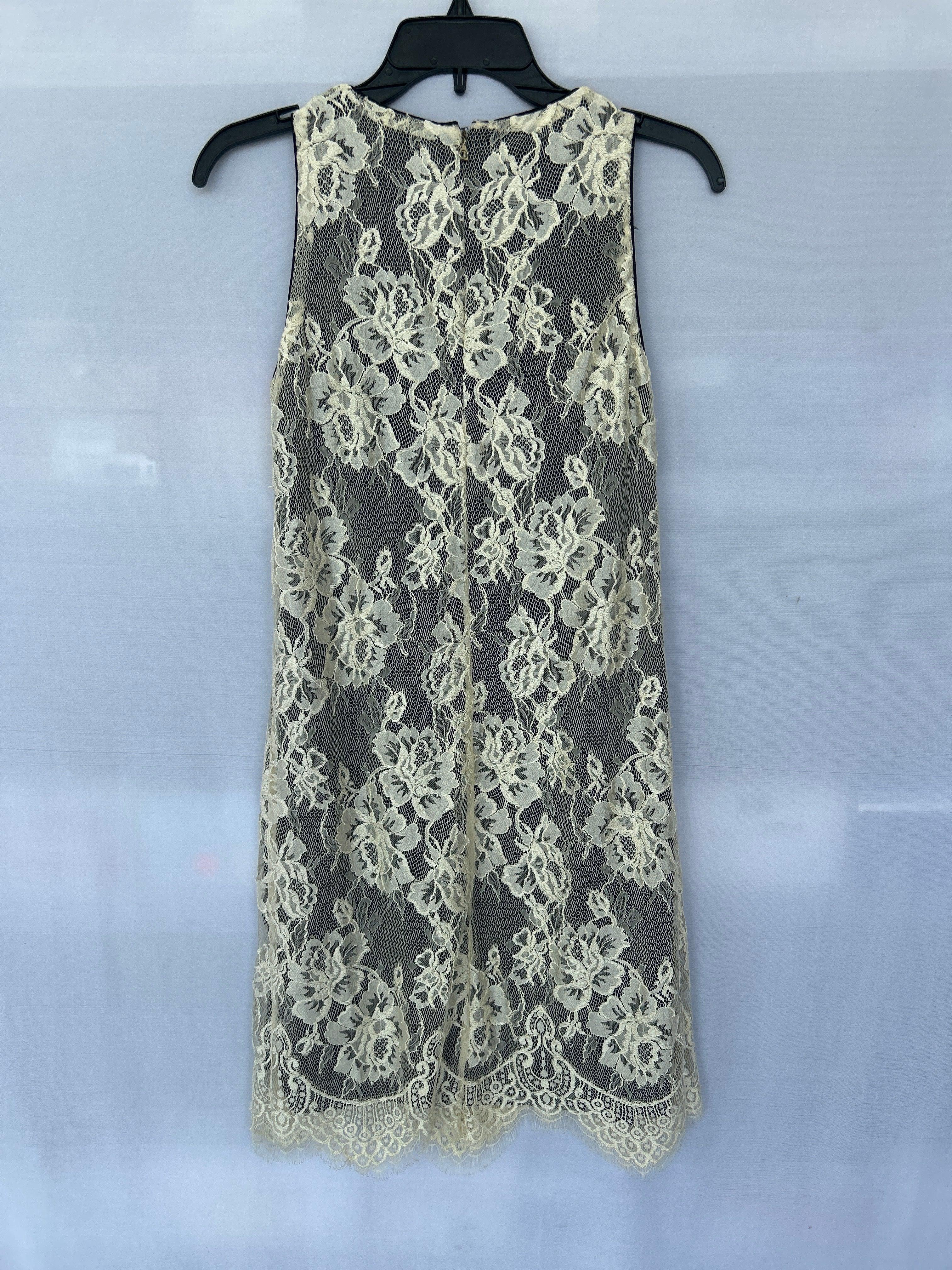 40-White Black 661260 Trussardi Women Sleeveless Dress