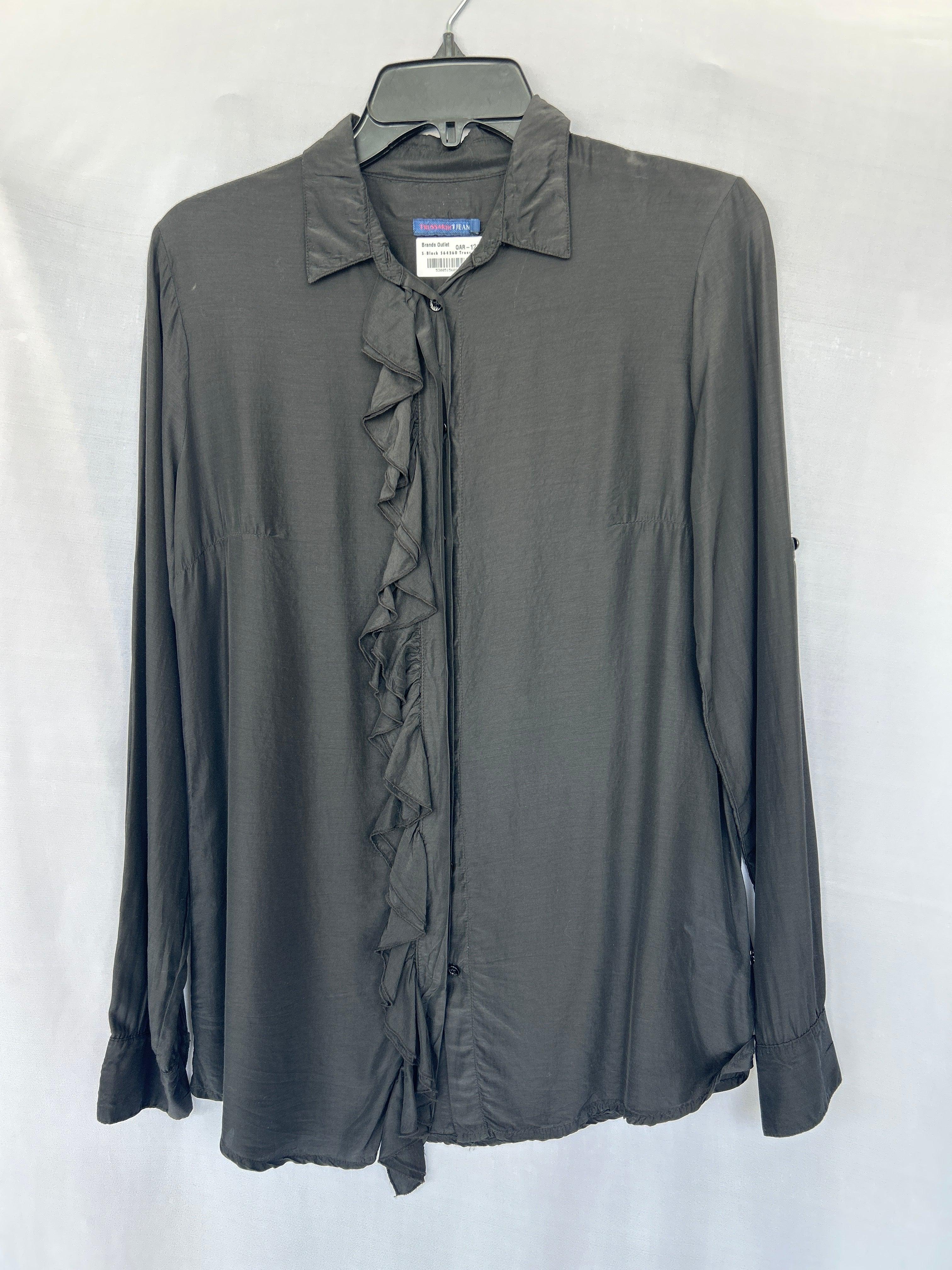 Trussardi Women Long Sleeve Shirt Black Col-19 564360