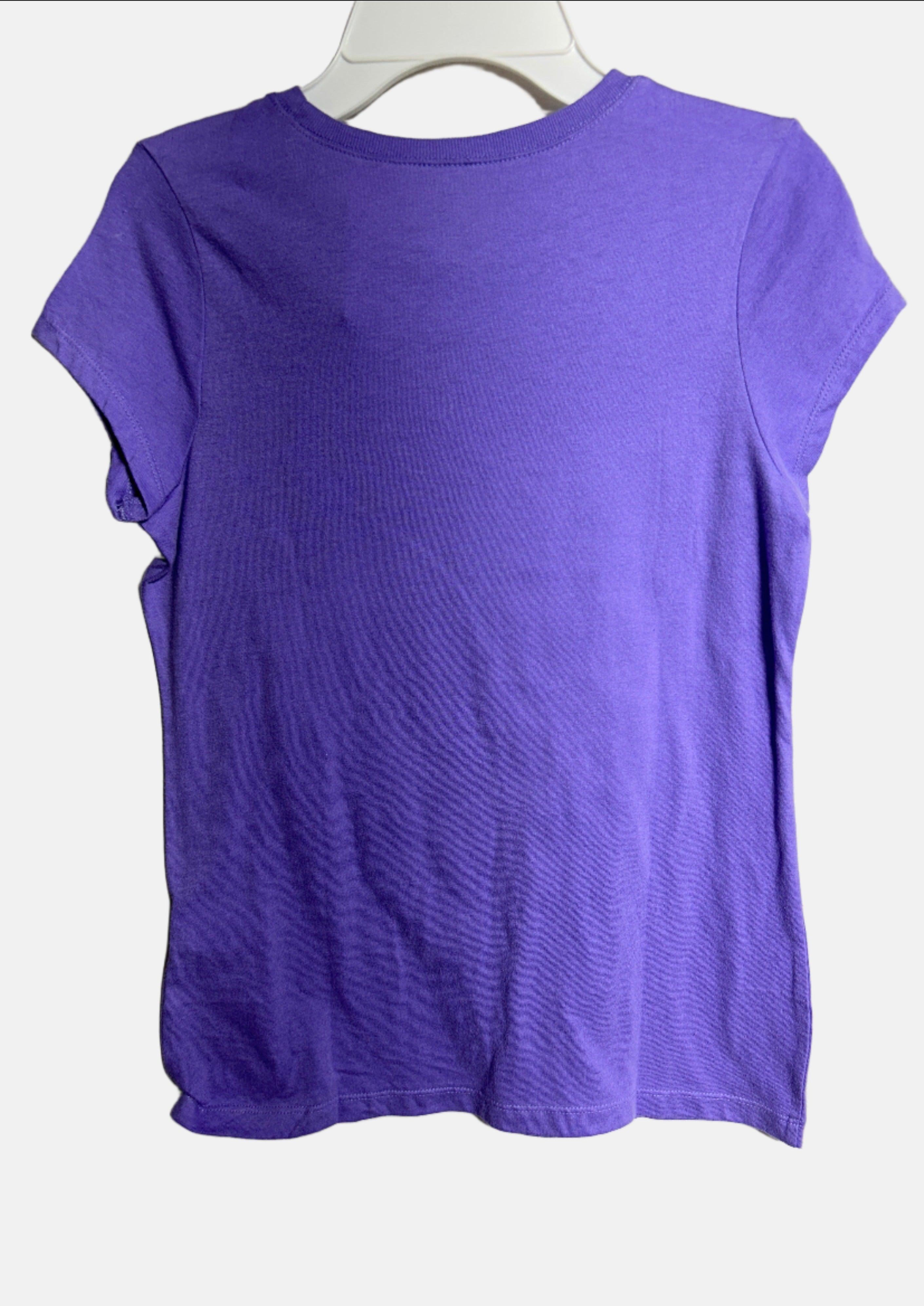 مكان PRPL-L (10/12) قميص RN للفتيات مقاس SS