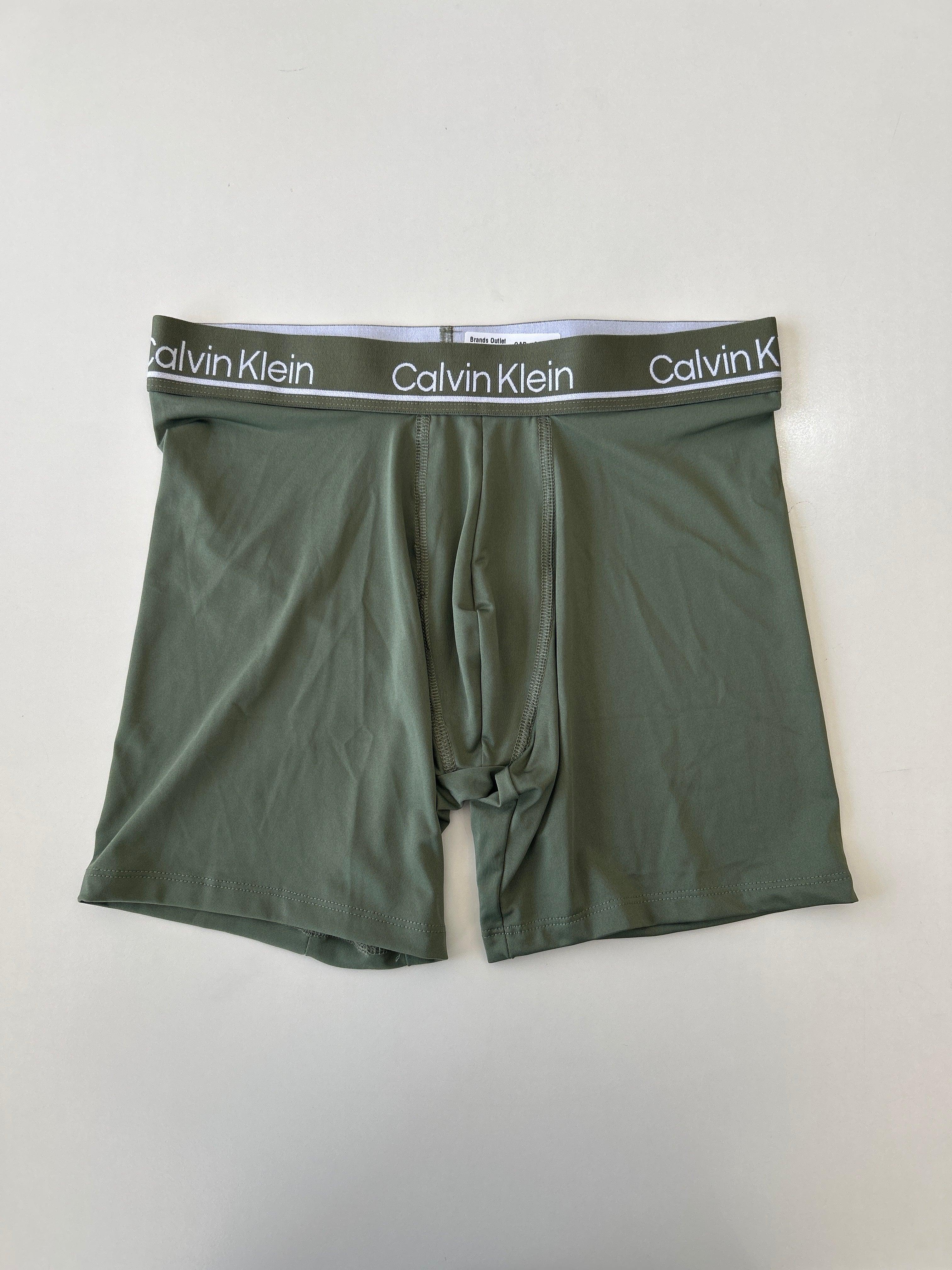 S Green 5 Calvin Klein Men Stretch Boxer Brief 1 Piece