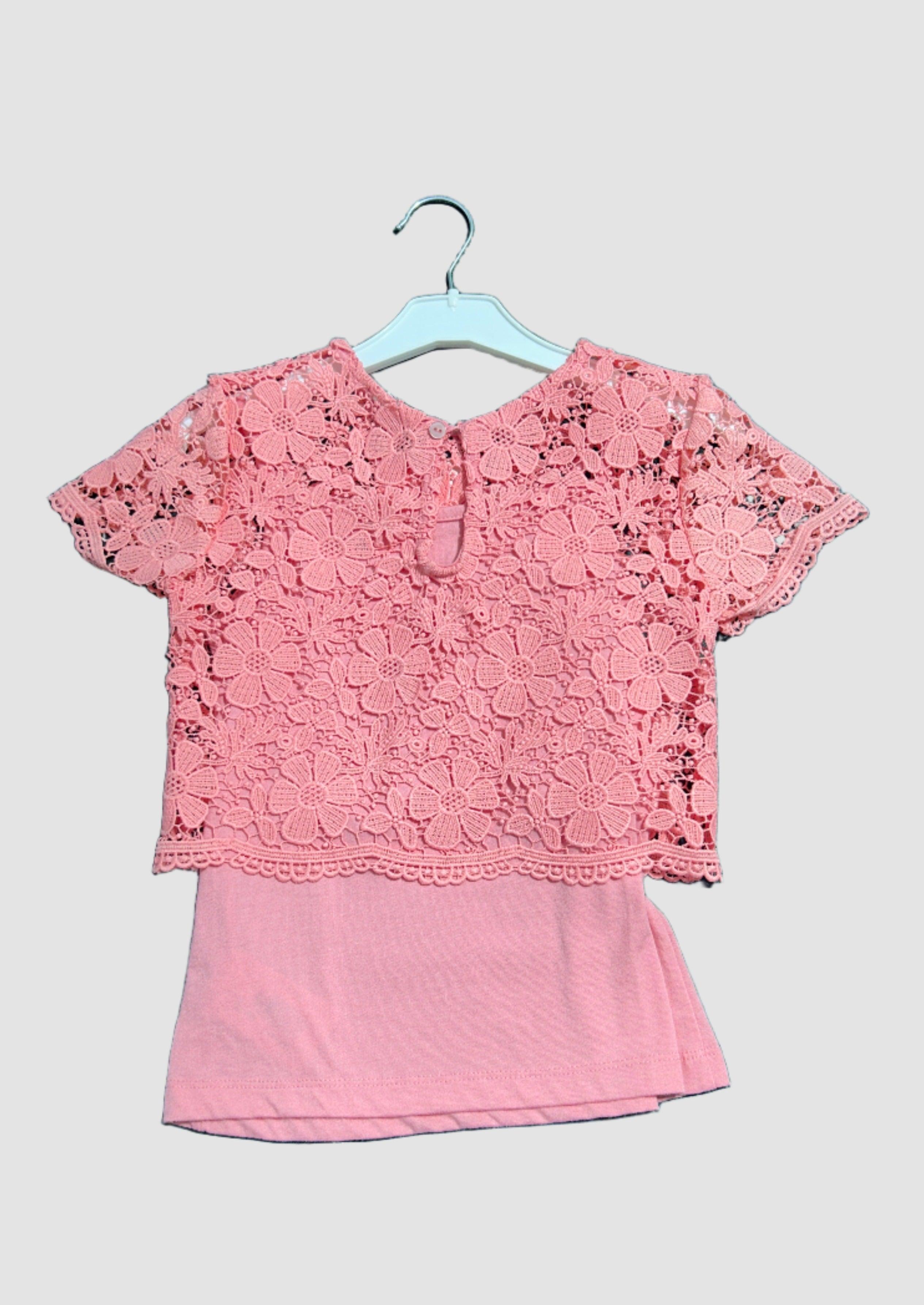 mayoral G15Y52351 T-shirt  Clr:Pink 3035