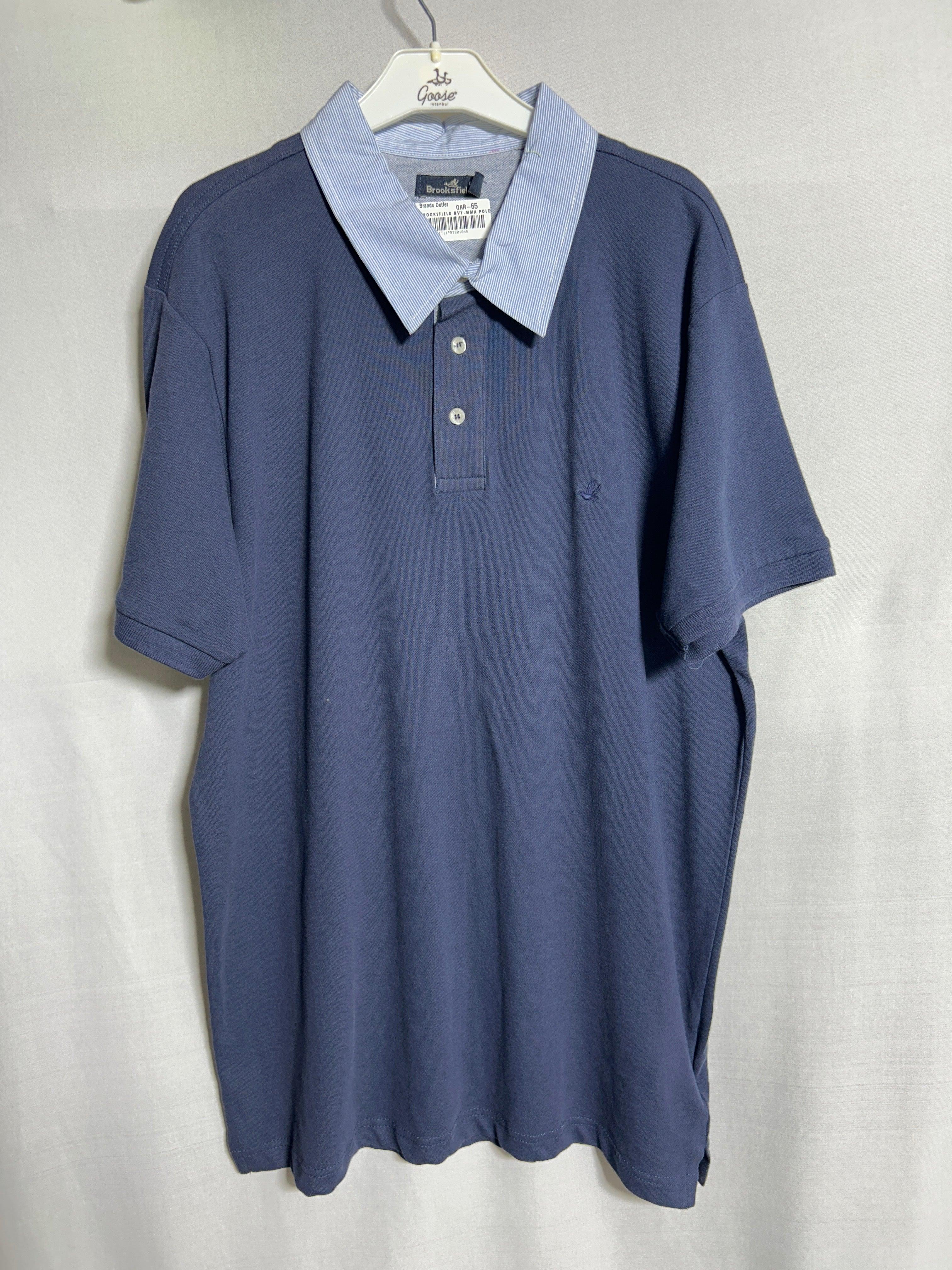 BROOKSFIELD NVY-MMA POLO BOY T-SHIRT