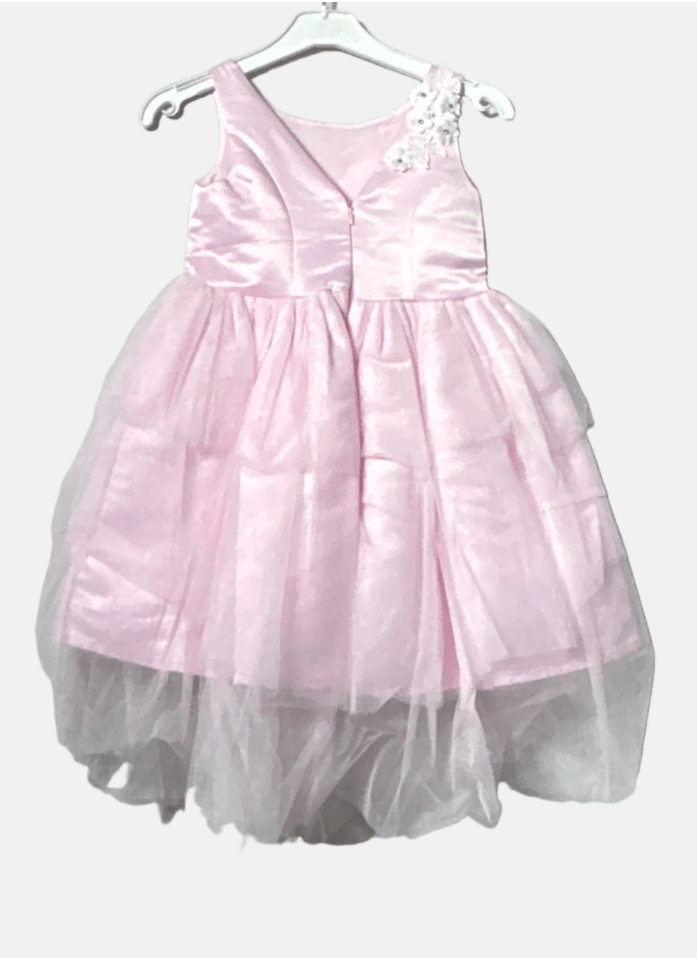 G19Y60150 فستان ROBASI NAKIS ISLEMELI KATLI ABIYE وردي