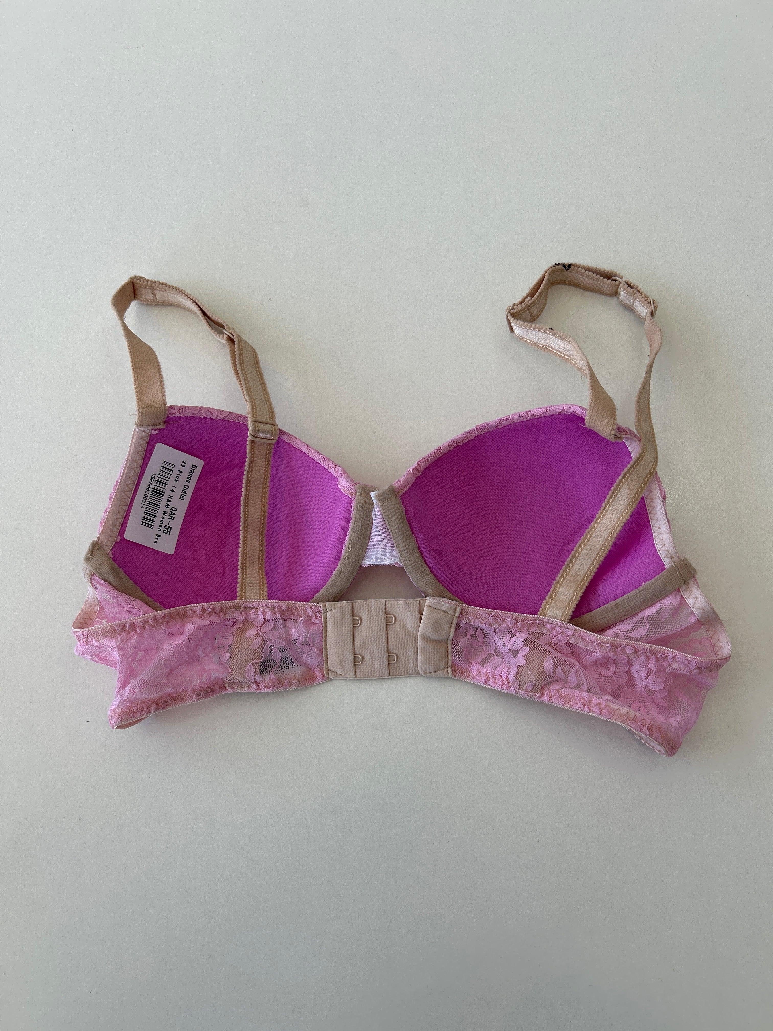 32 Pink 14 H&M Women Bra
