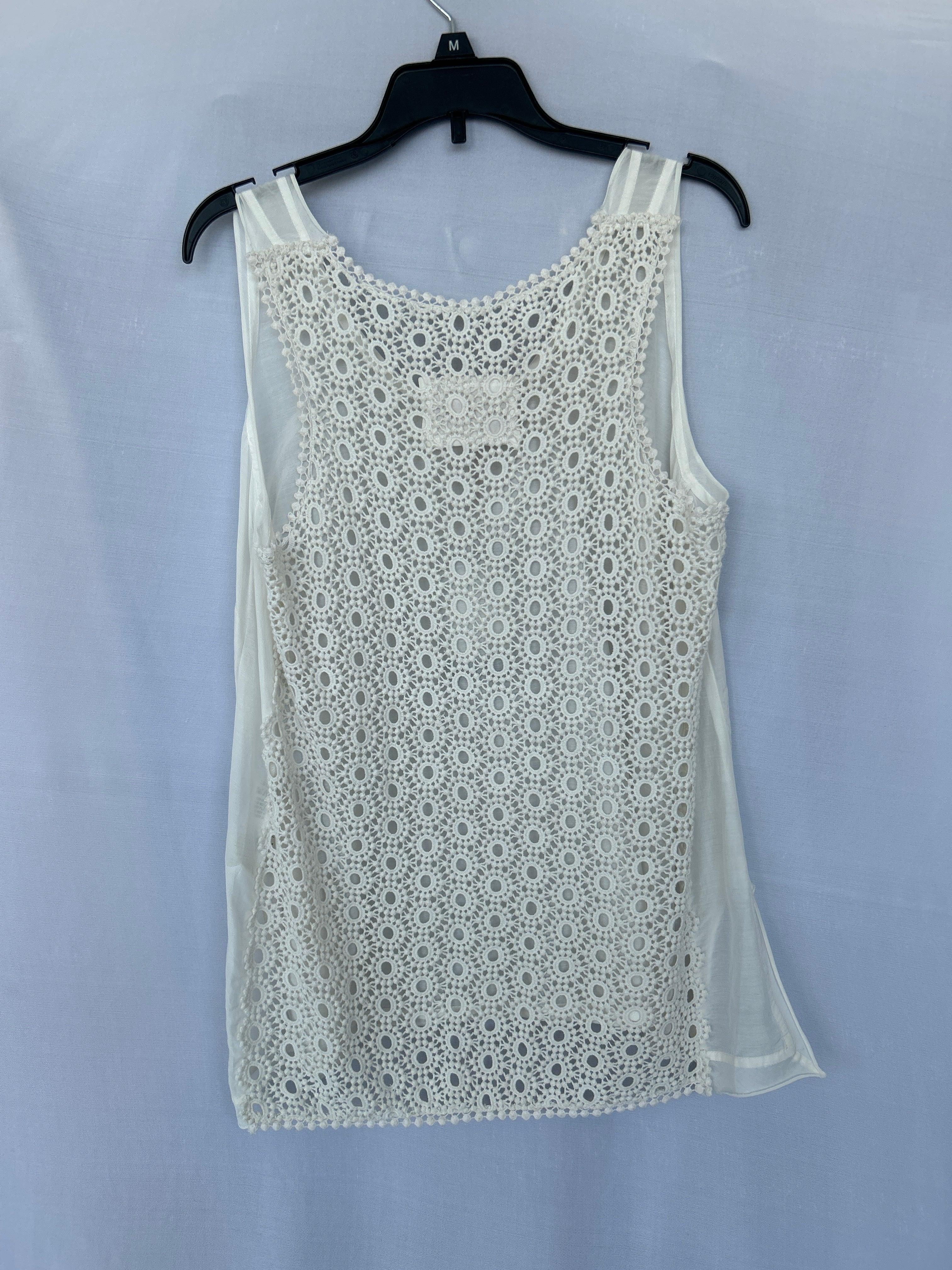 White Col-02 564559 Trussardi Women Sleeveless Top