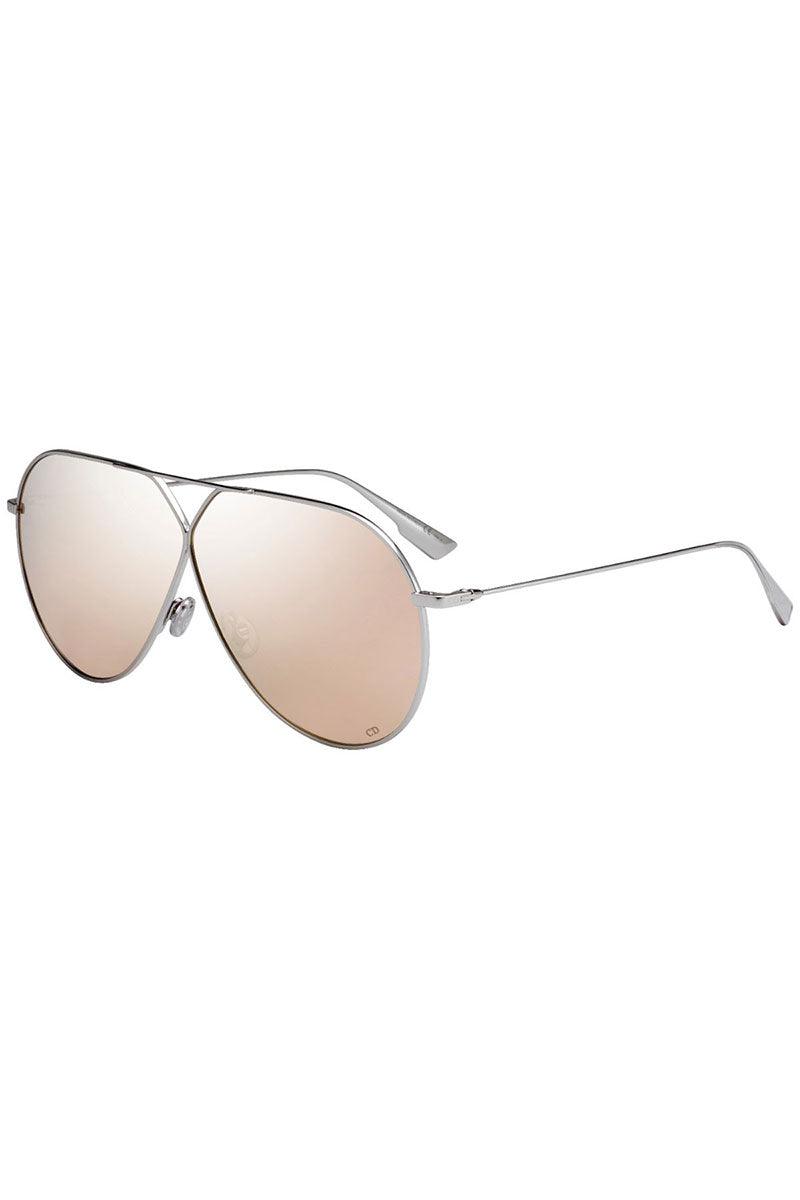 Dior 65mm Sunglasses Silver 010SQ