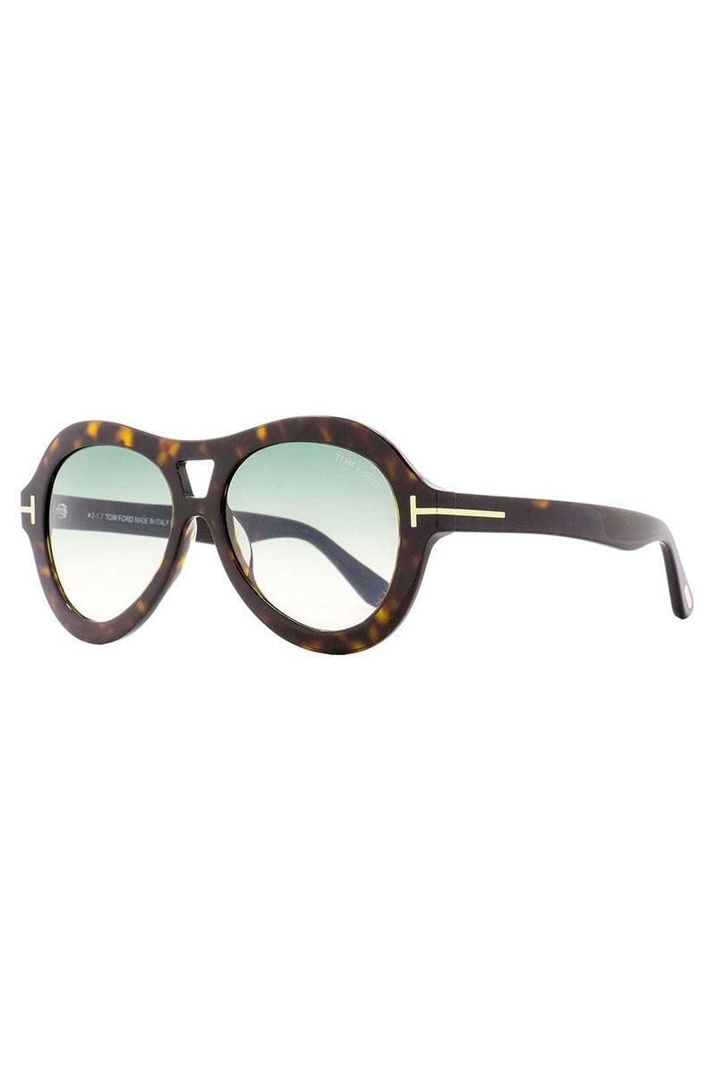 Tom Ford 56mm Dark Havana Sunglasses Isla TF514 52W 56.16 140*2