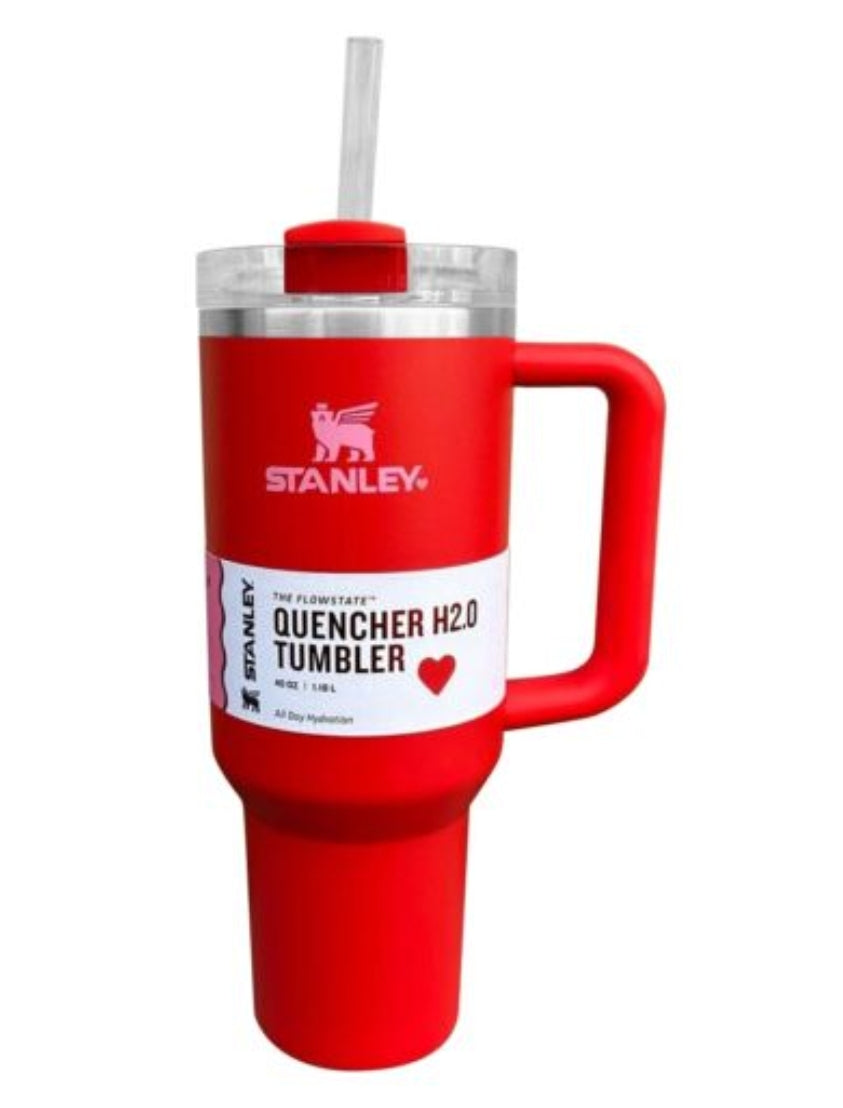 Stanley Quencher H2.0 Flowstate Travel Tumbler 40 oz 1.18l Red