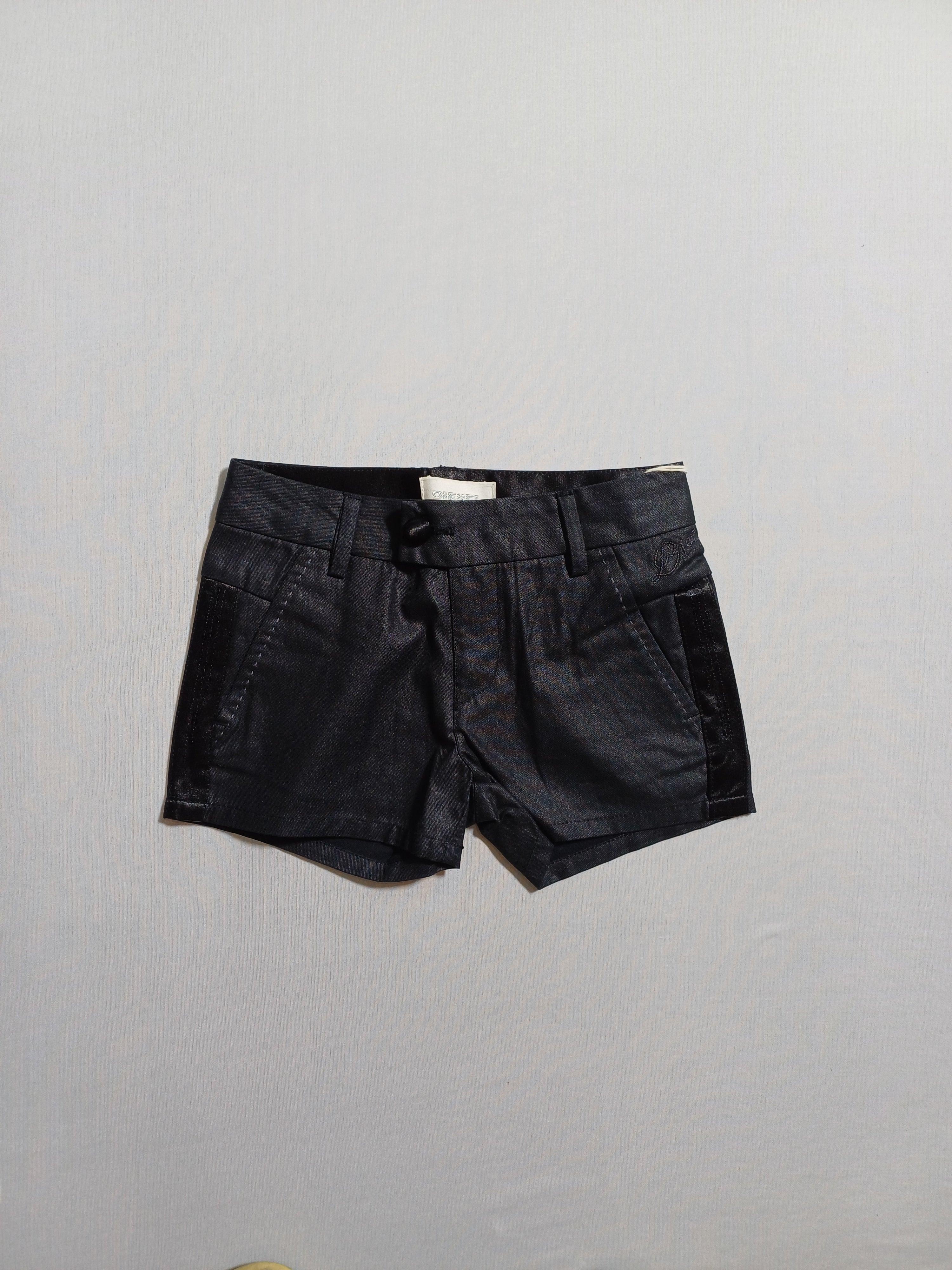 DIESEL BLACK-7Y GIRL SHORTS 00J0GB