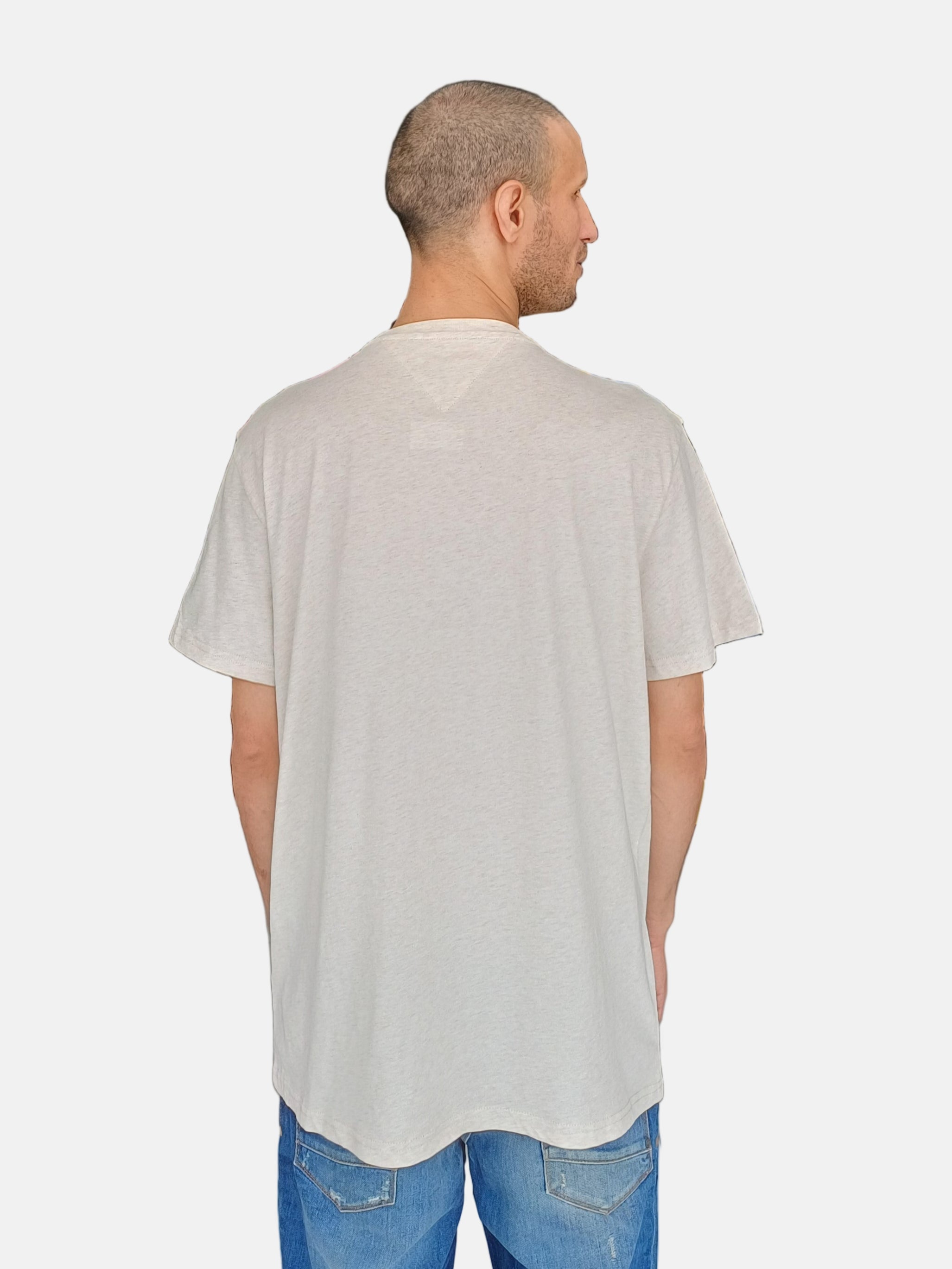 Tommy Jeans T-Shirt Round Neck Grey DM2002