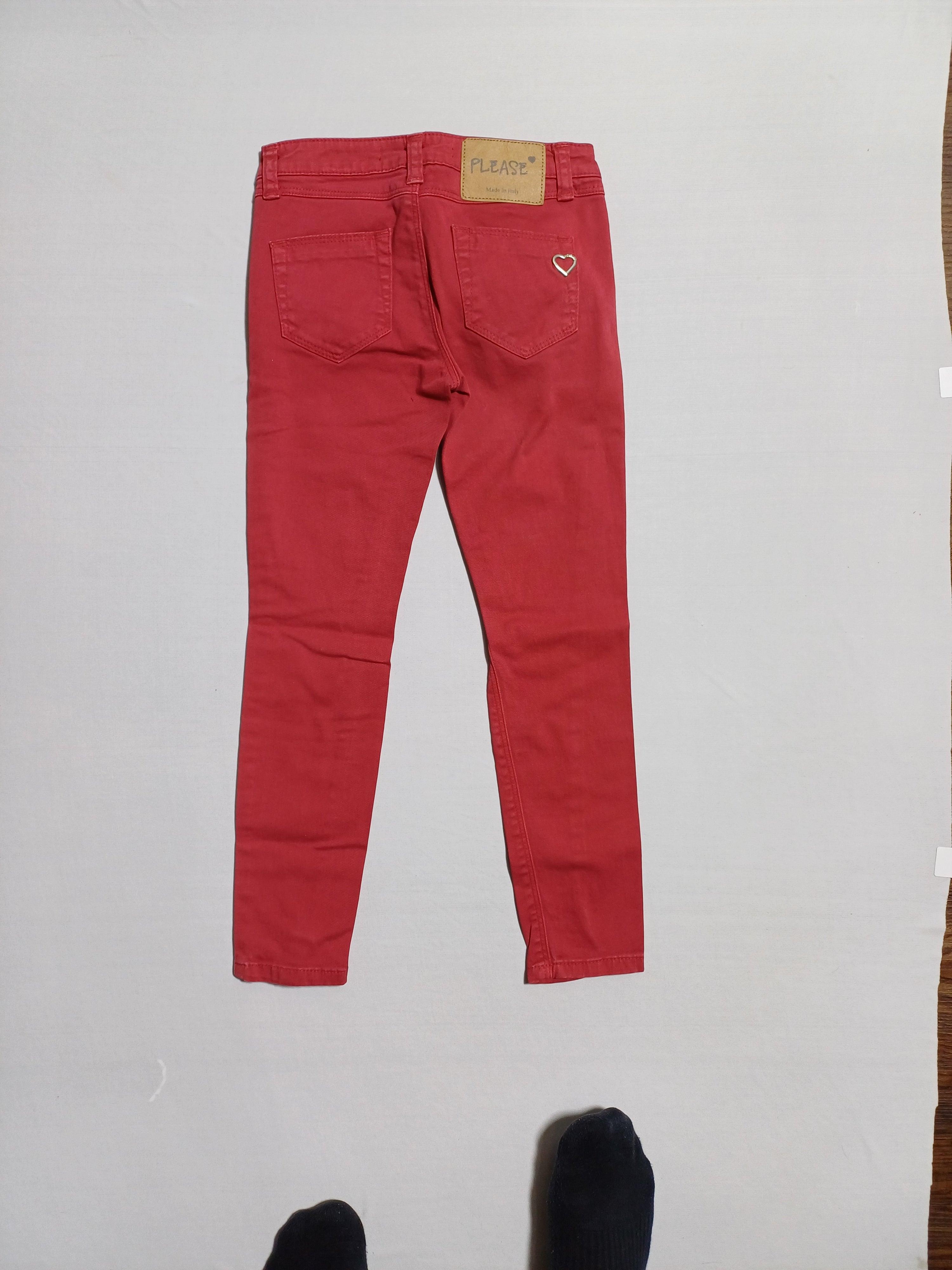 PLEASE RED-XS GIRL PANTS 00118